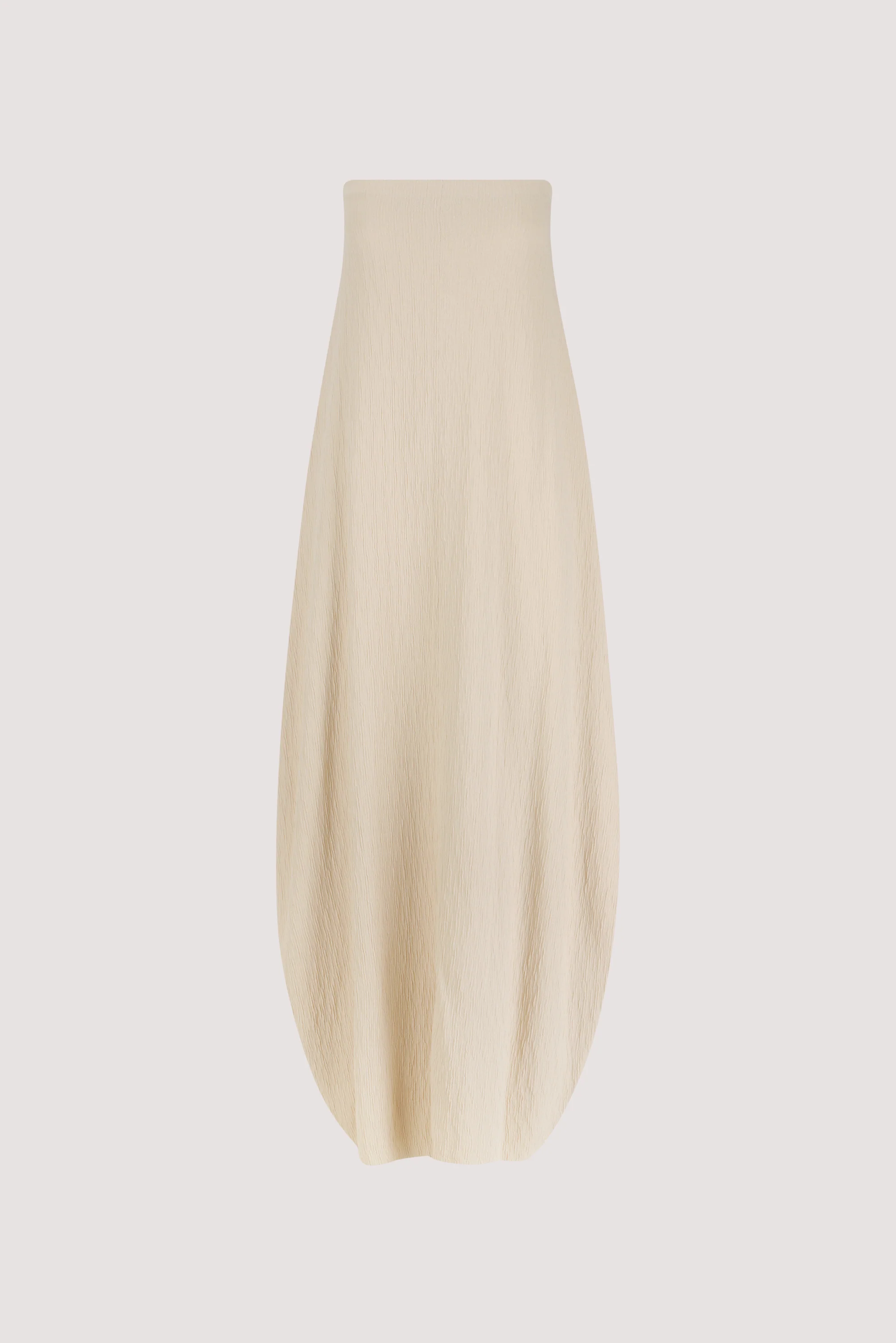 ALIAS NATURAL TEXTURED KNIT STRAPLESS MIDI DRESS - Image 6