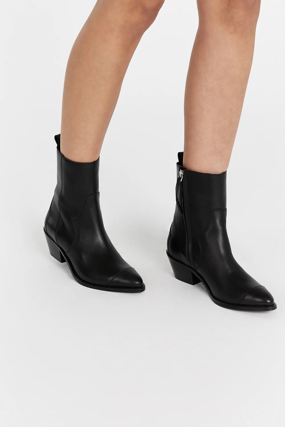 ALOHAS AUSTIN BLACK LEATHER BOOT - Image 4