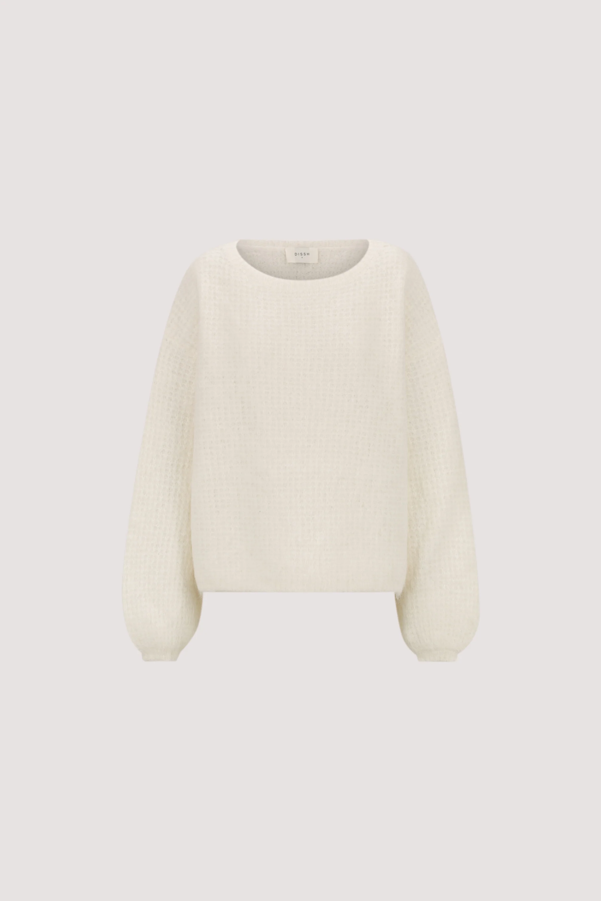 ALYSSA IVORY CREW NECK JUMPER - Image 6