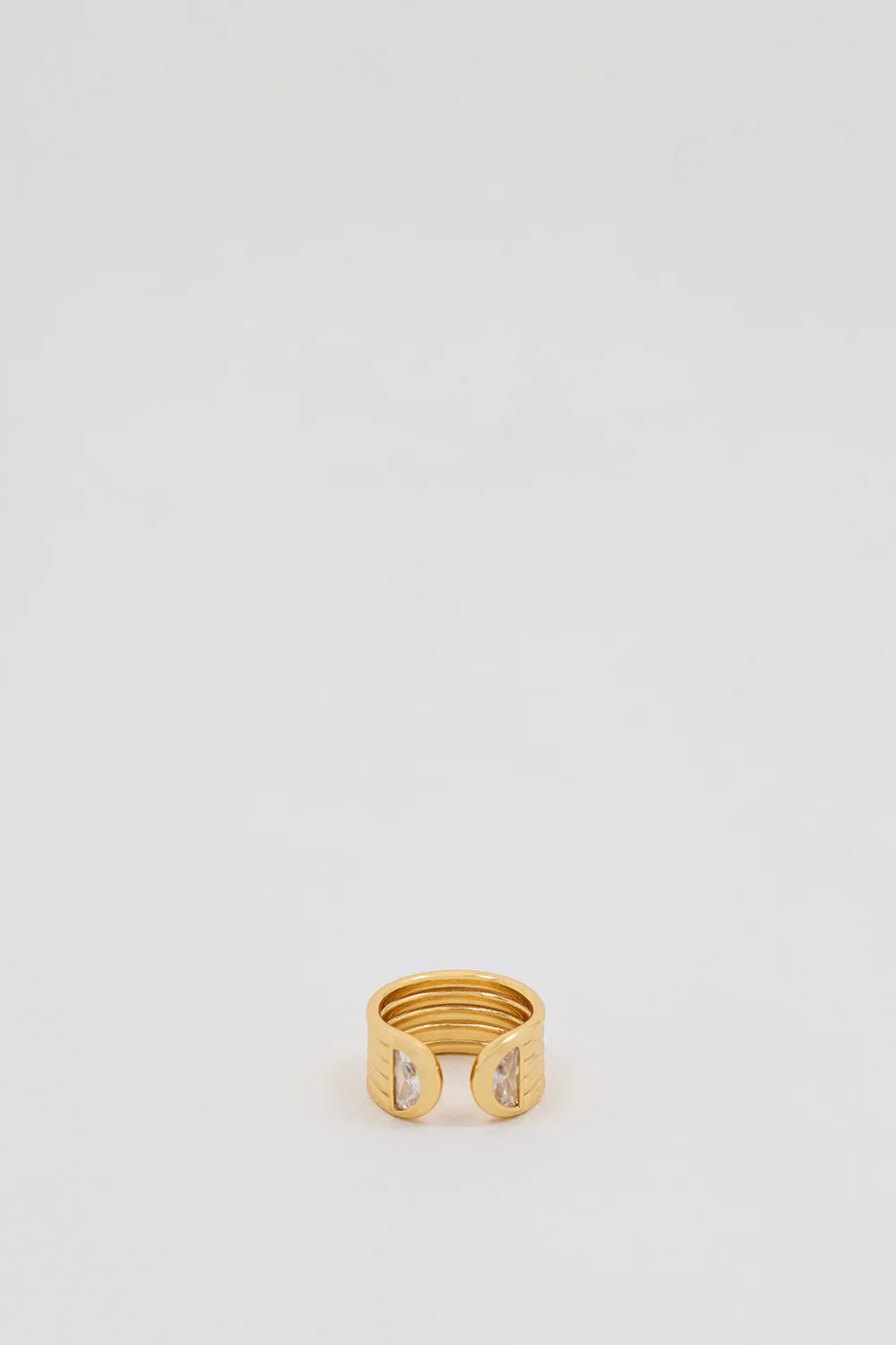 AMBER SCEATS PLUMERIA RING