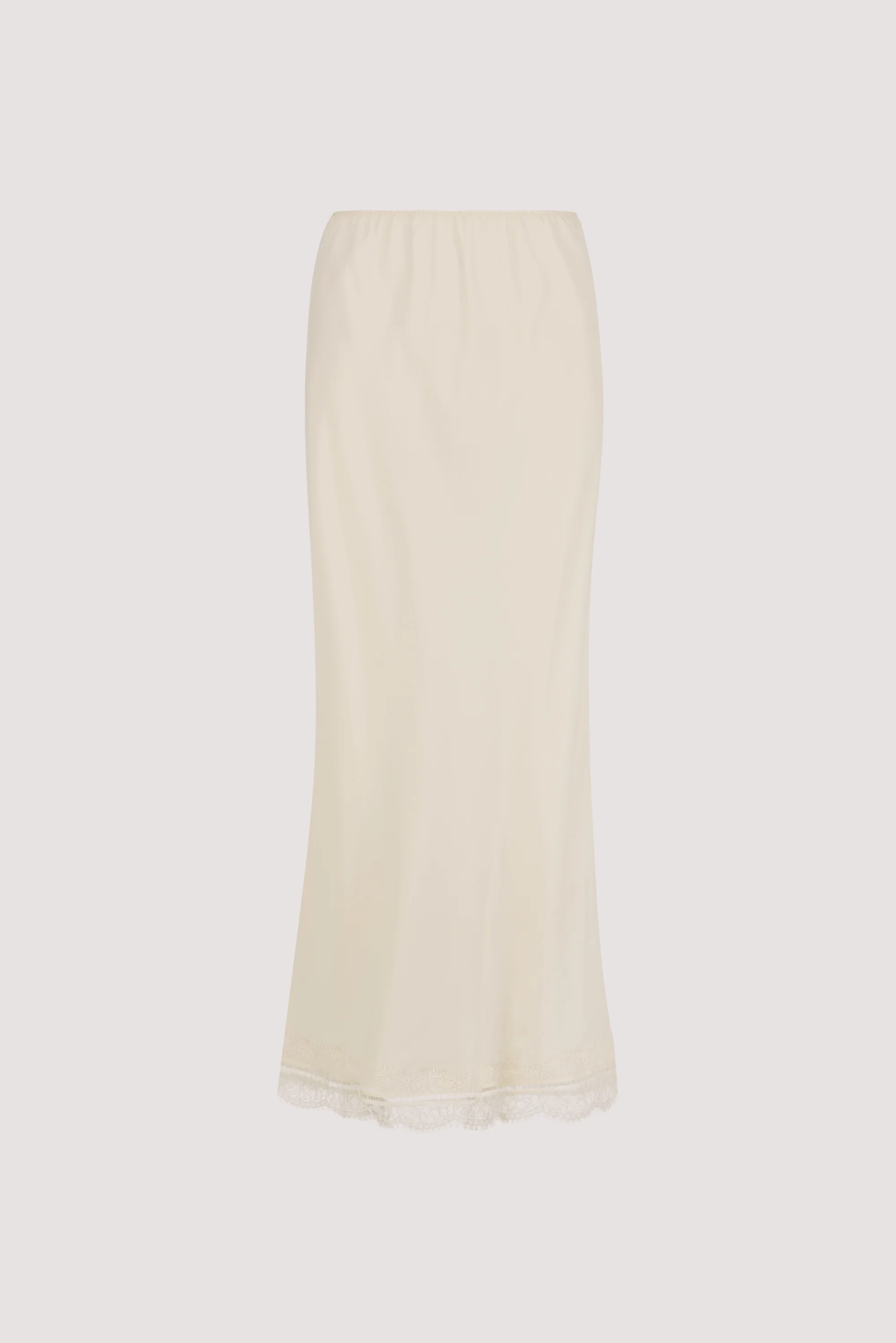 ANDREA SANDSTONE CUPRO LACE MIDI SKIRT - Image 9