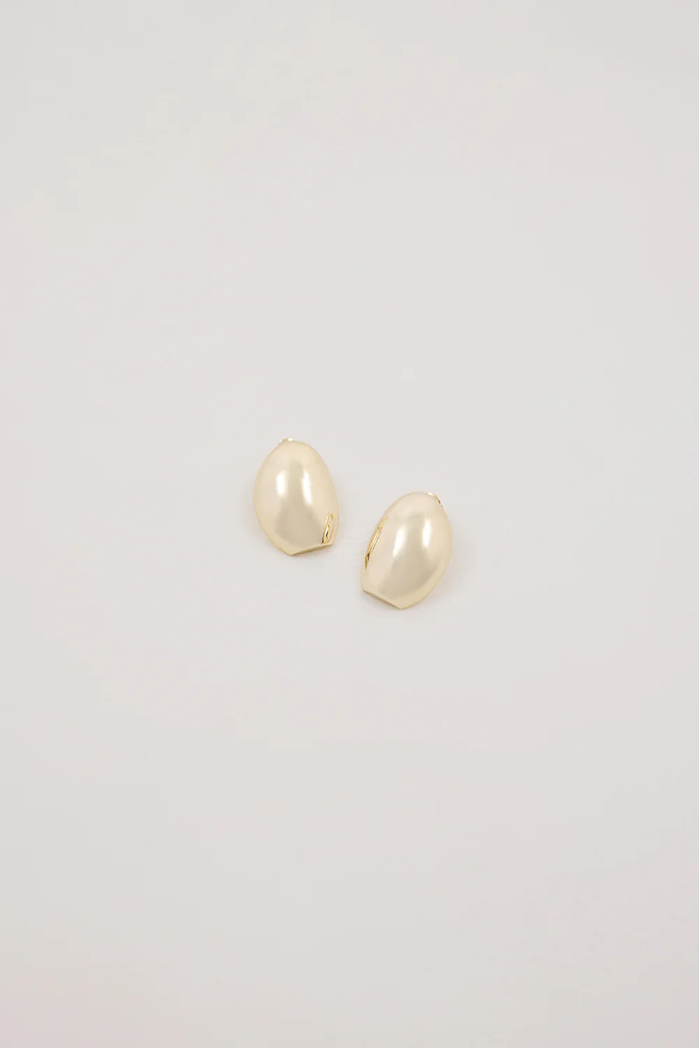 ANNA ROSSI PRISM EARRING LIGHT GOLD
