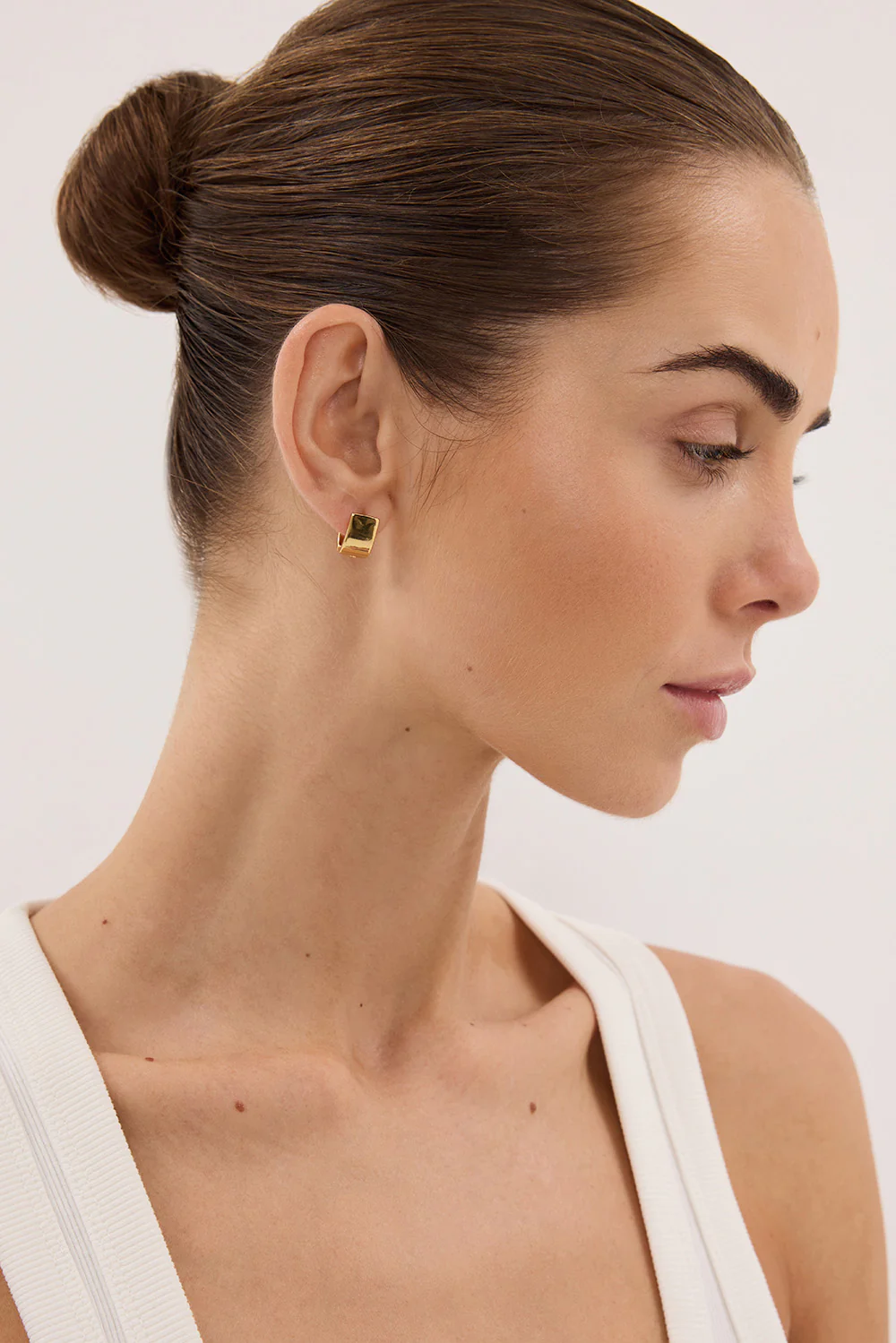 ANNA ROSSI WRAP HUGGIE GOLD - Image 2