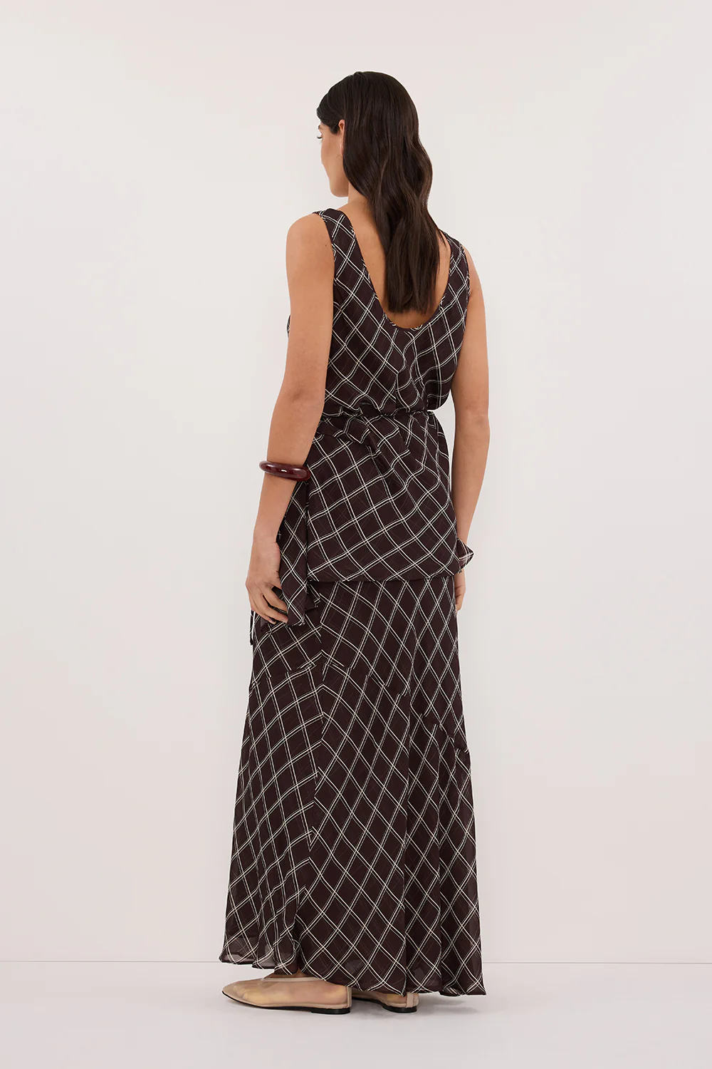 ARLINGTON CHOC SLEEVELESS CAMI TOP - Image 3