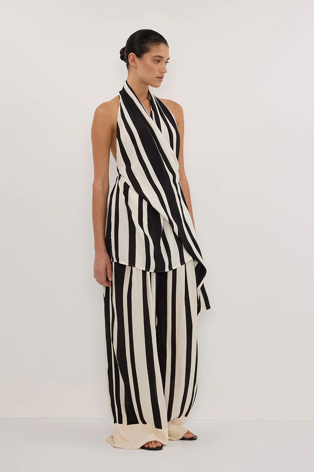 BEAU BLACK STRIPE PANT - Image 3