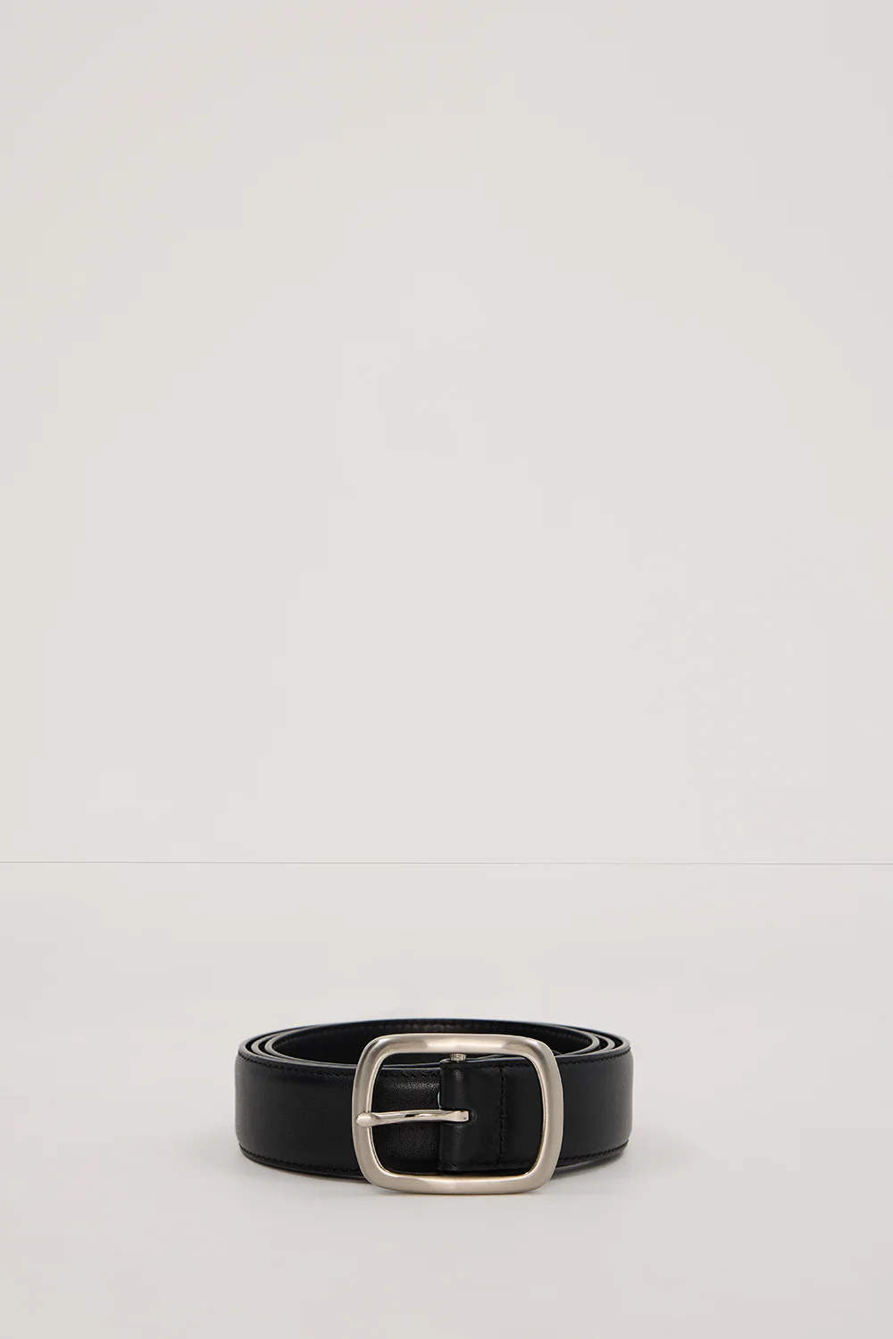 BRADFORD SILVER LEATHER BELT - Image 2