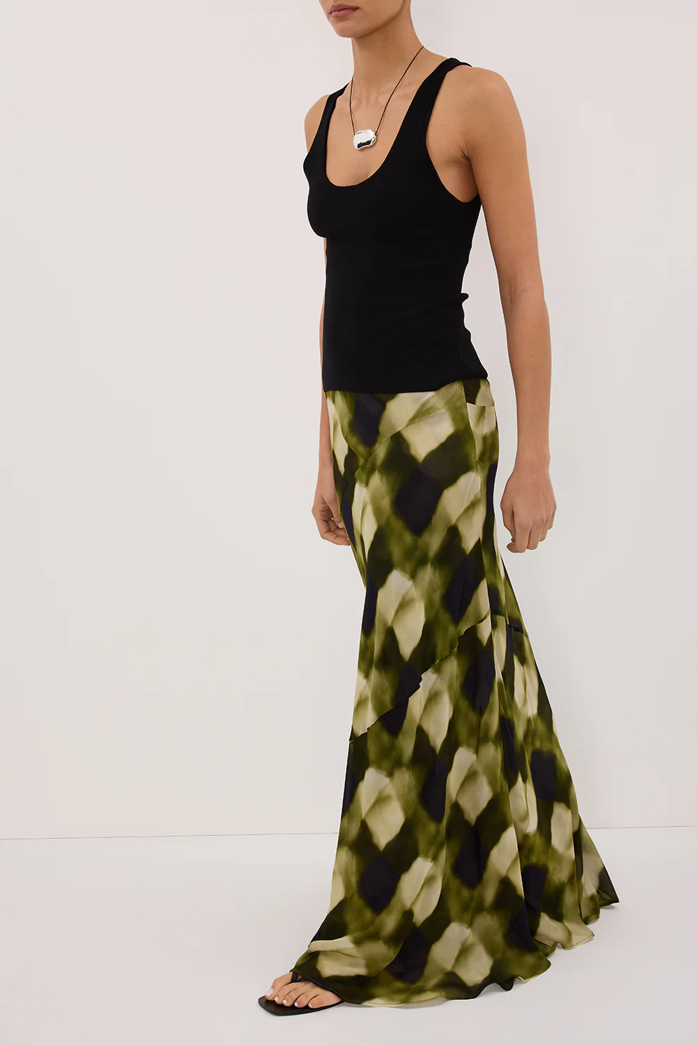 BRONX MOSS MIDI SKIRT - Image 2