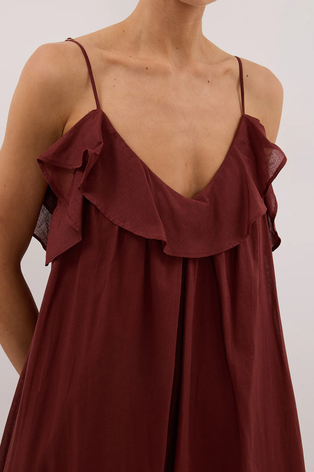 CAPRI SAHARA LINEN BLEND MAXI DRESS - Image 5