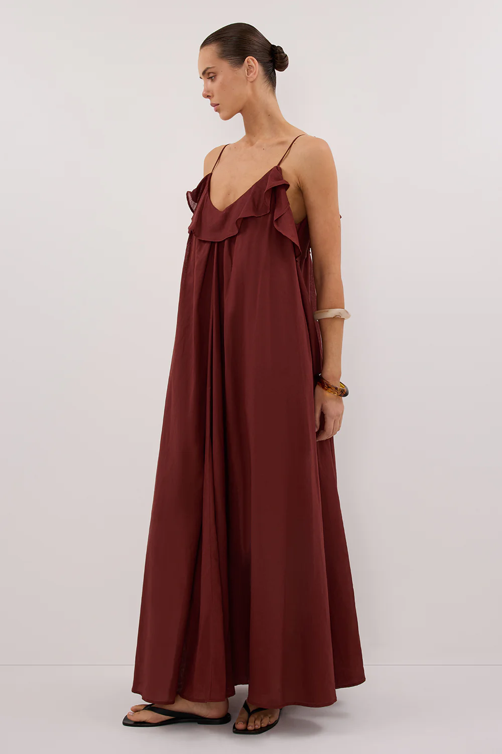 CAPRI SAHARA LINEN BLEND MAXI DRESS - Image 6