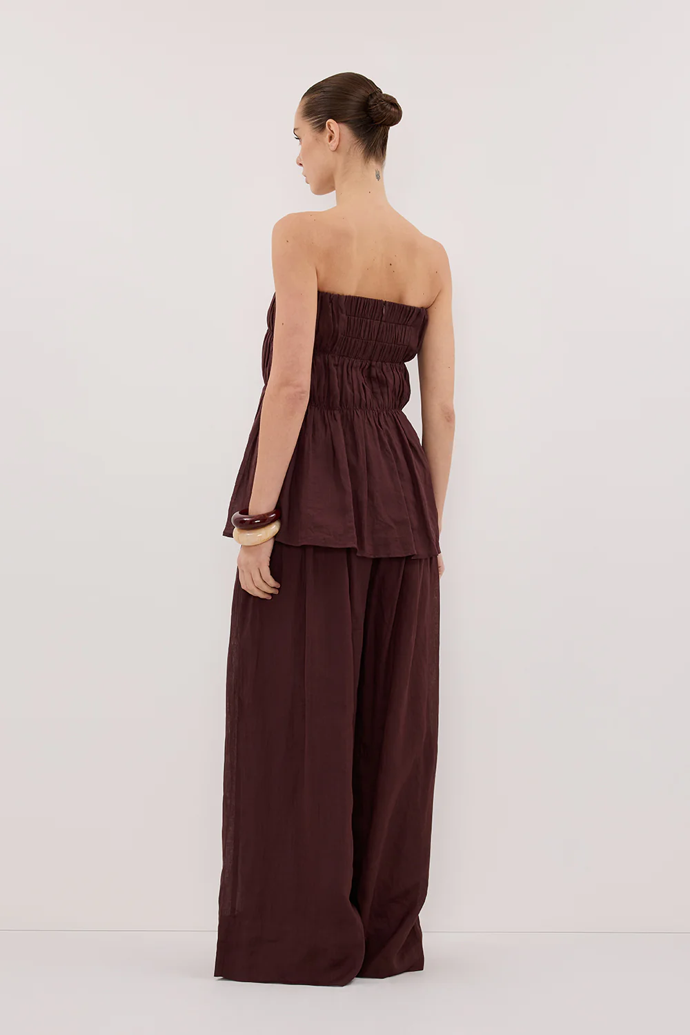 CARMEL WALNUT RAMIE PANT - Image 4