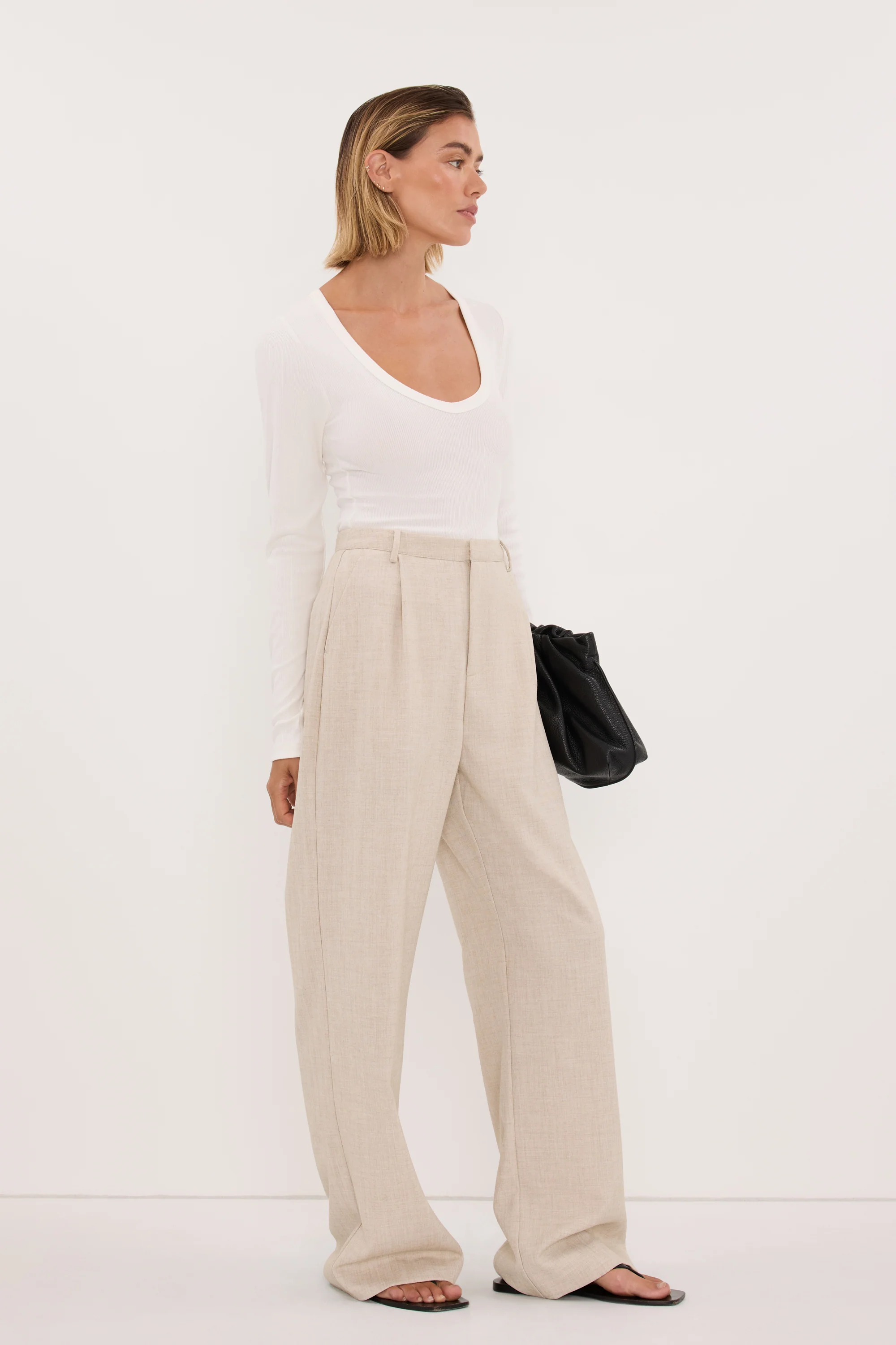 CYRUS NATURAL TAILORED PANT - Image 4