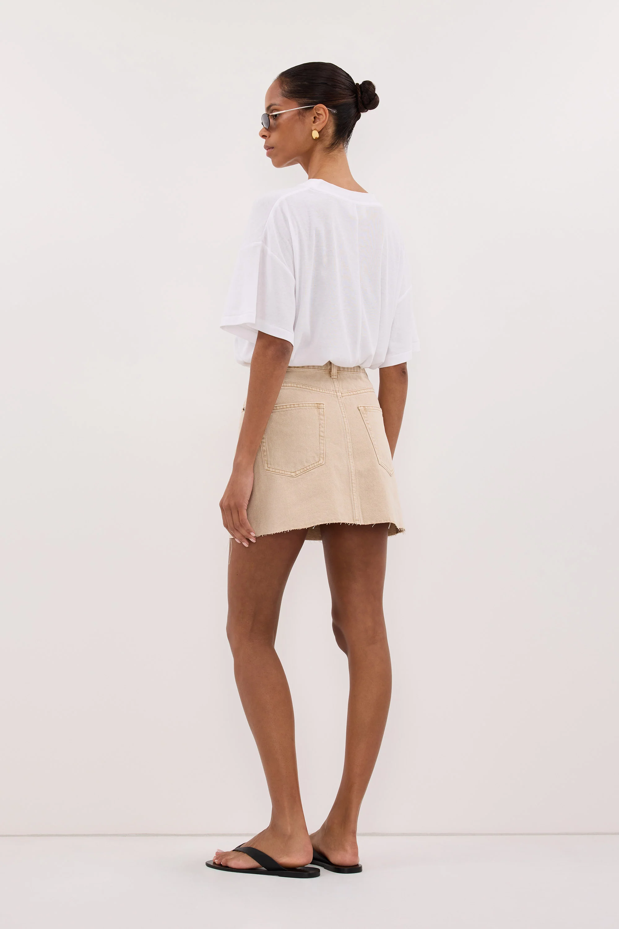 DANA BUFF DENIM SKIRT - Image 4