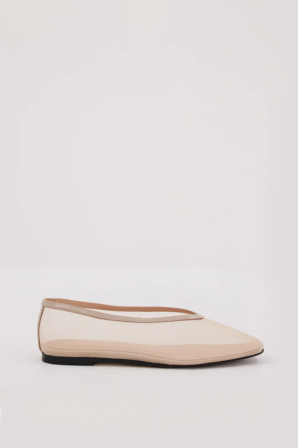 DOF STUDIOS MAISON NUDE MESH BALLET FLAT