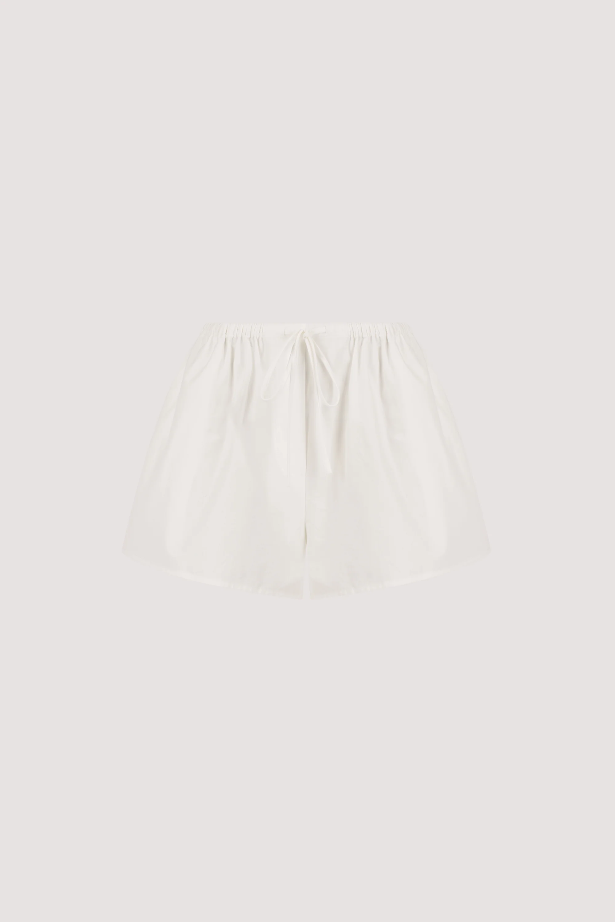 EDENA WHITE COTTON SHORT - Image 8