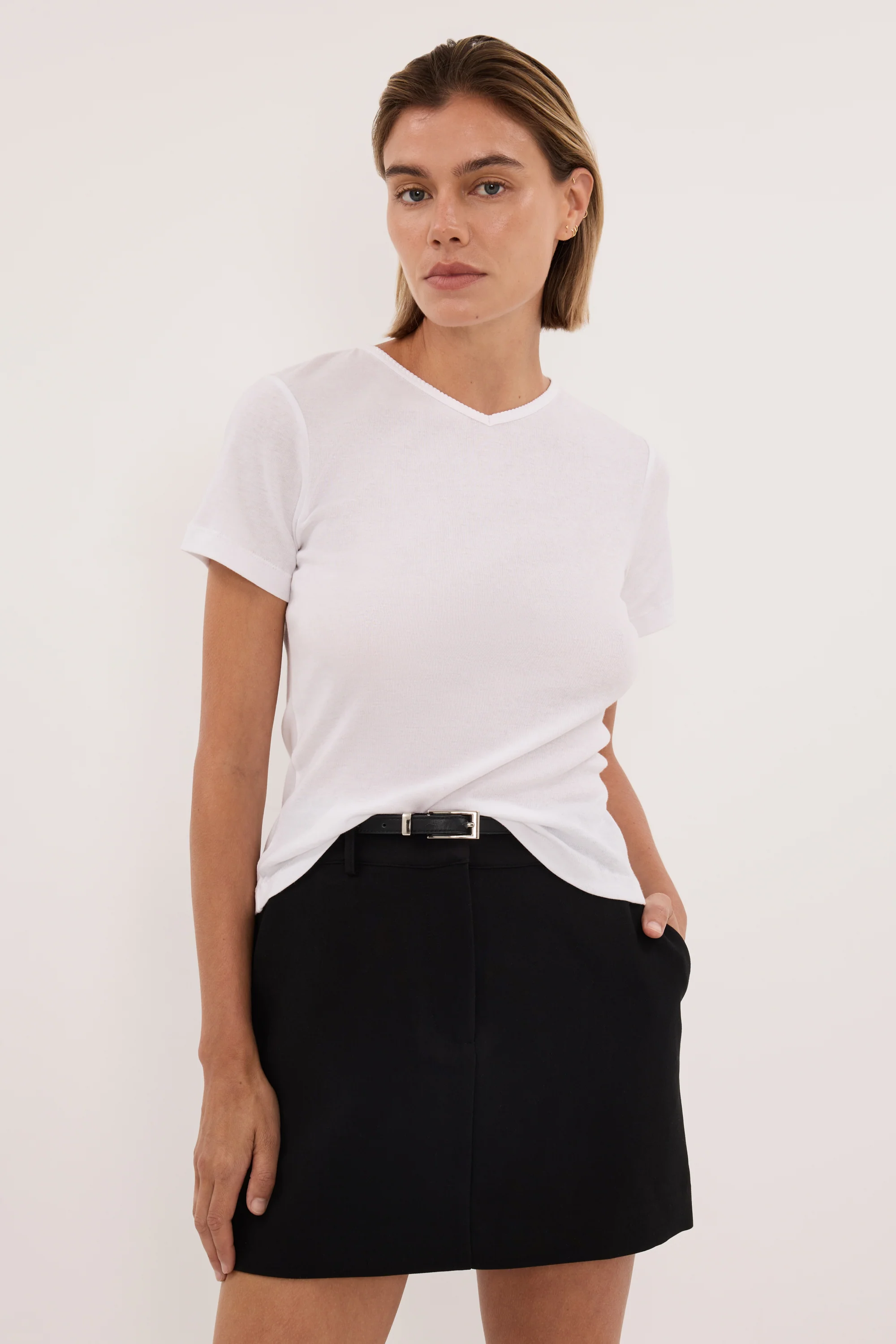 ELLE BLACK SKORT - Image 2