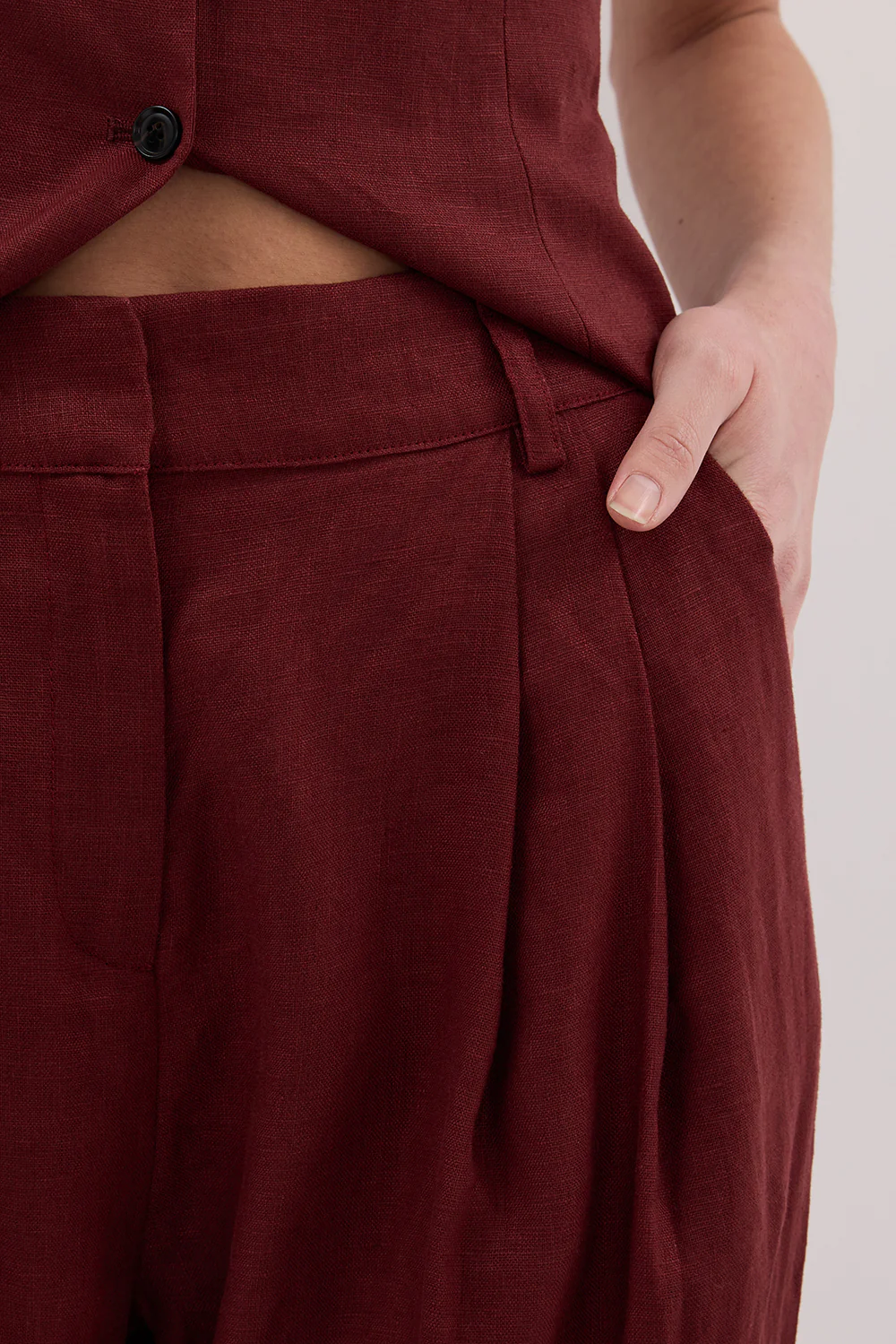 FRAN SAHARA LINEN PANT - Image 5
