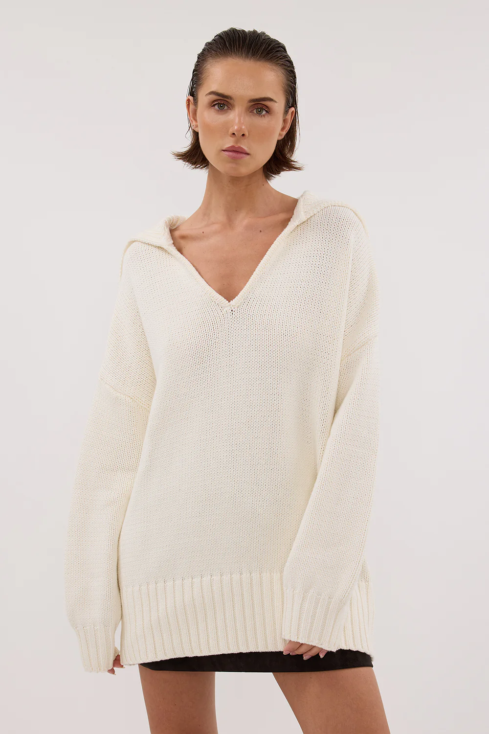 FRANKIE OFF WHITE SAILOR JUMPER - Image 2