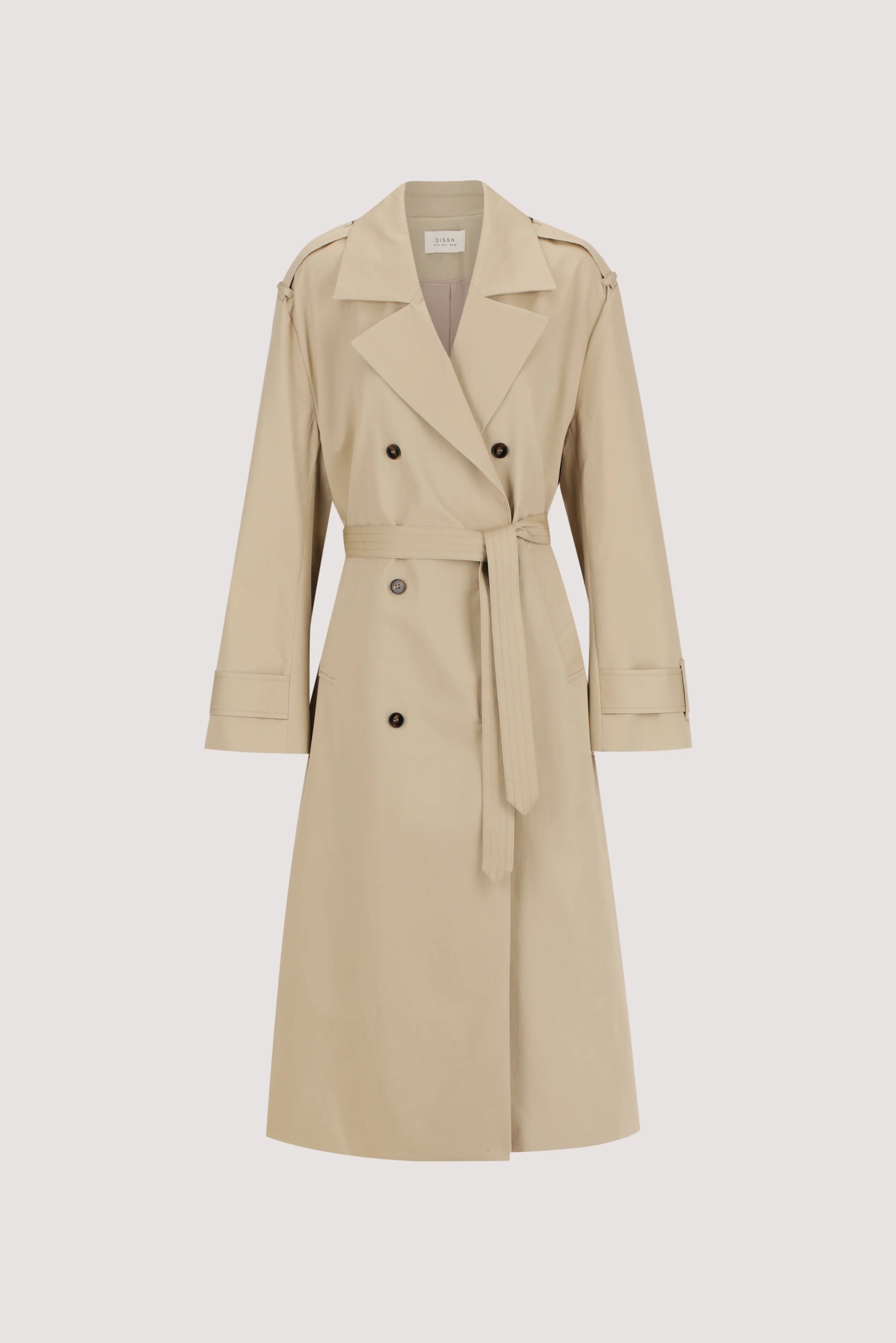 GABRIEL NATURAL BELTED TRENCH COAT - Image 5
