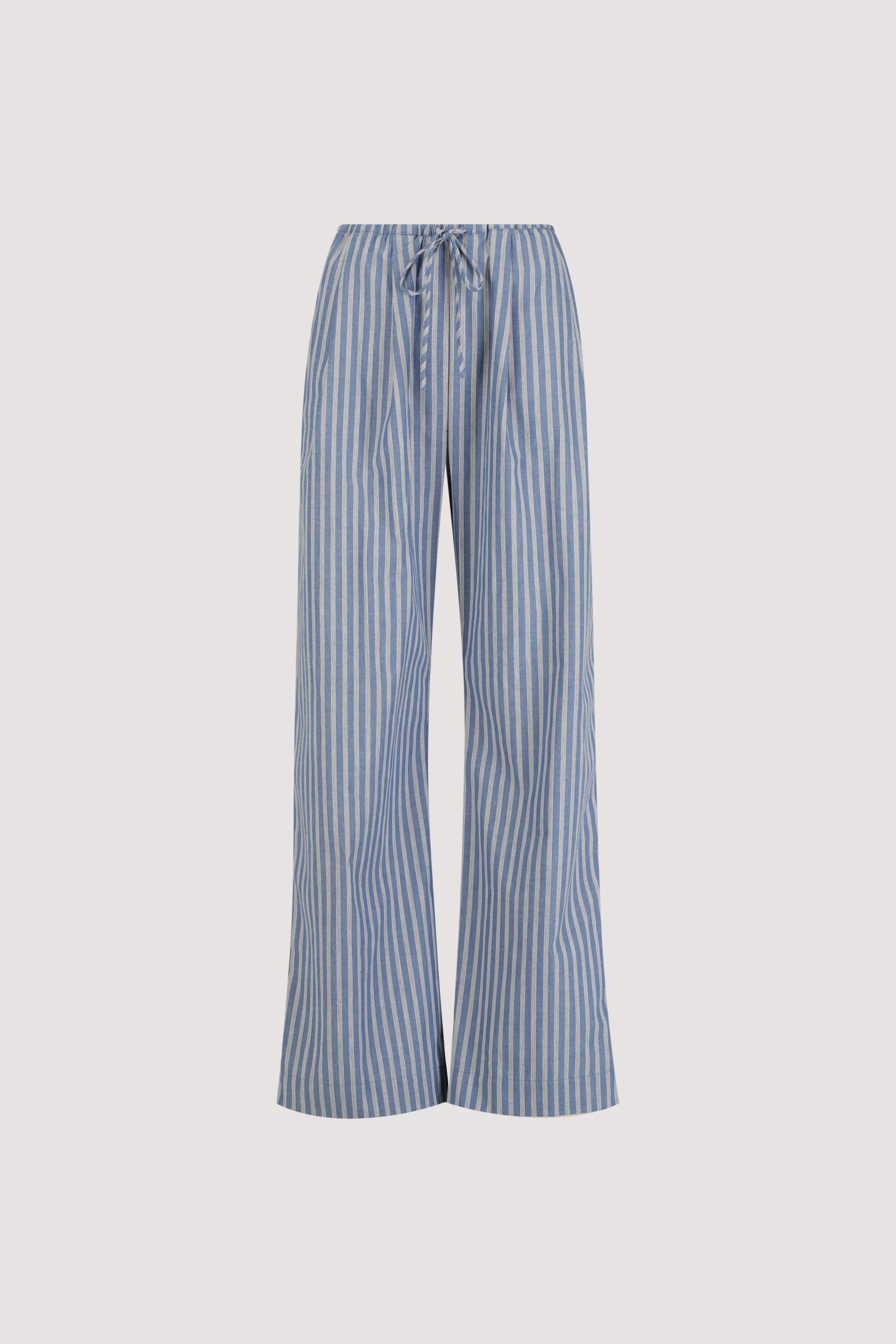 GRACIE BLUE STRIPE DRAWSTRING PANT - Image 9