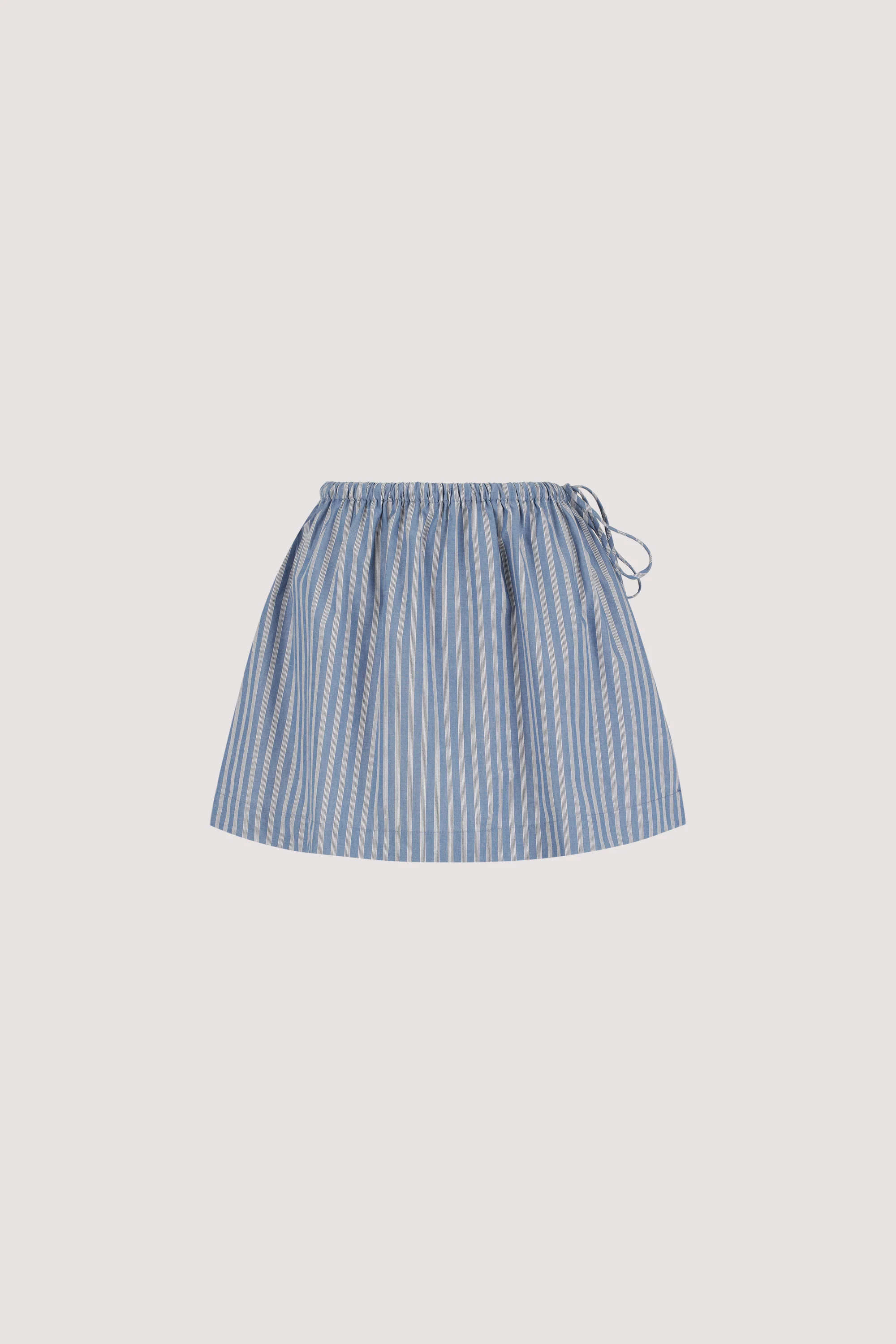 GRACIE BLUE STRIPE MINI SKIRTĀ - Image 8