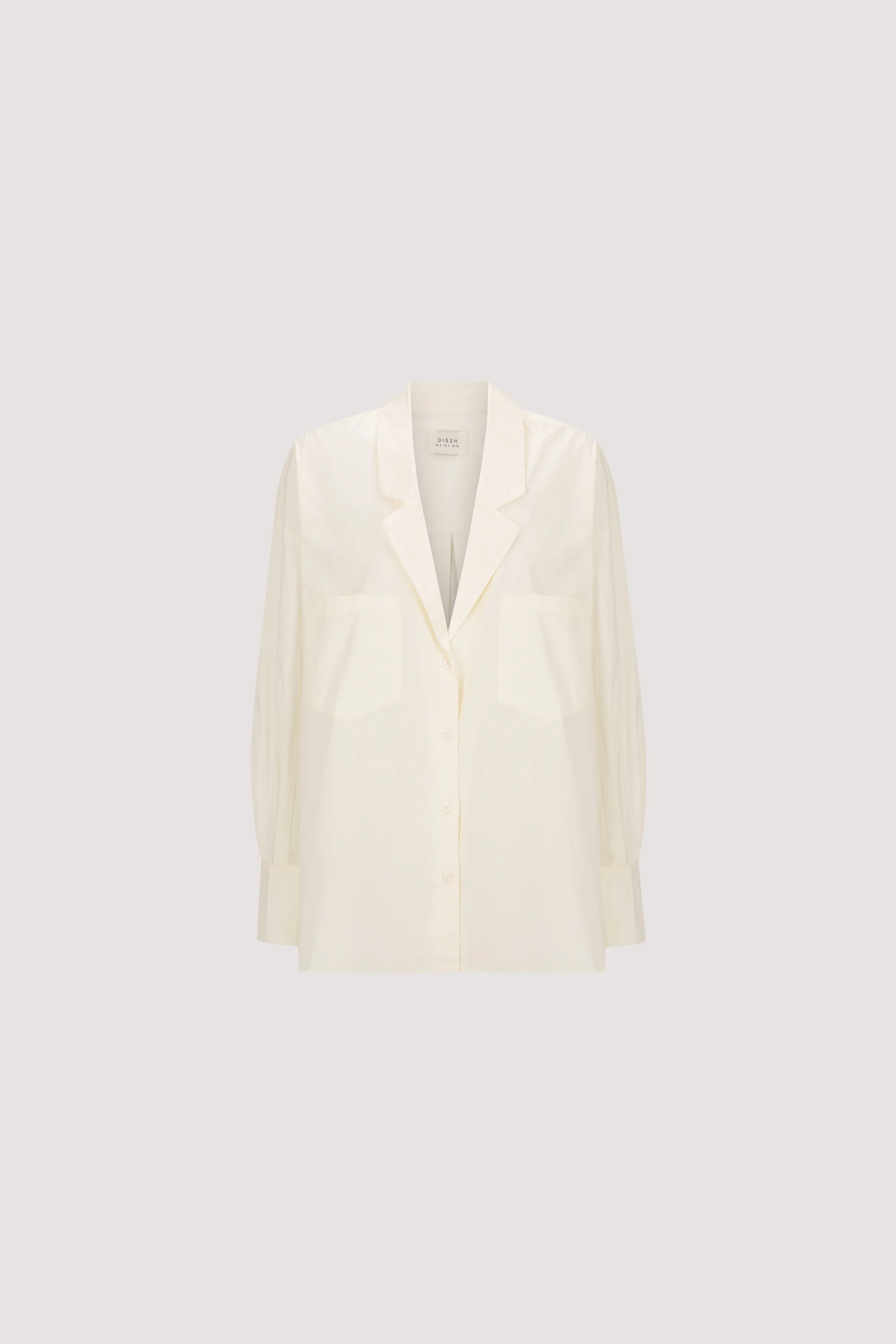 IRENE BUTTER LONG SLEEVE NOTCH COLLAR SHIRT - Image 8