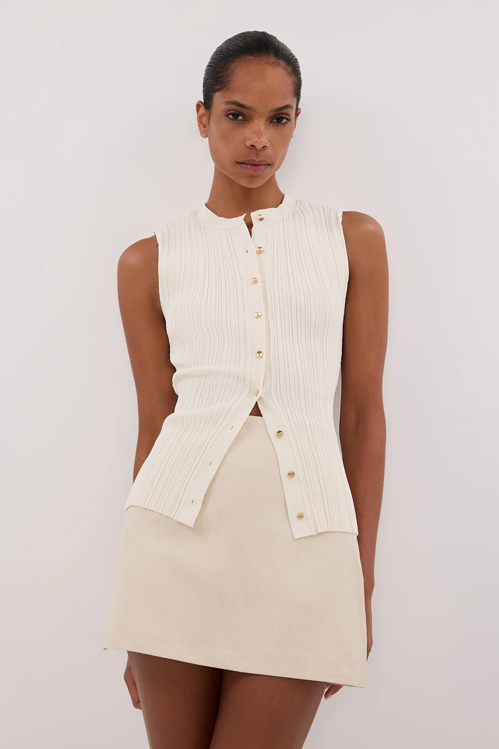 JASMINE PLASTER KNIT TOP - Image 2