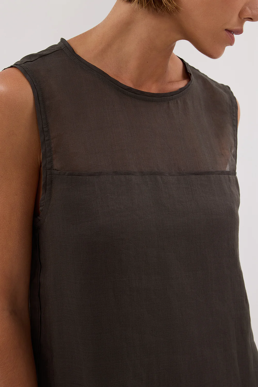 KAI PETROL RAMIE SHELL MIDI DRESS - Image 5