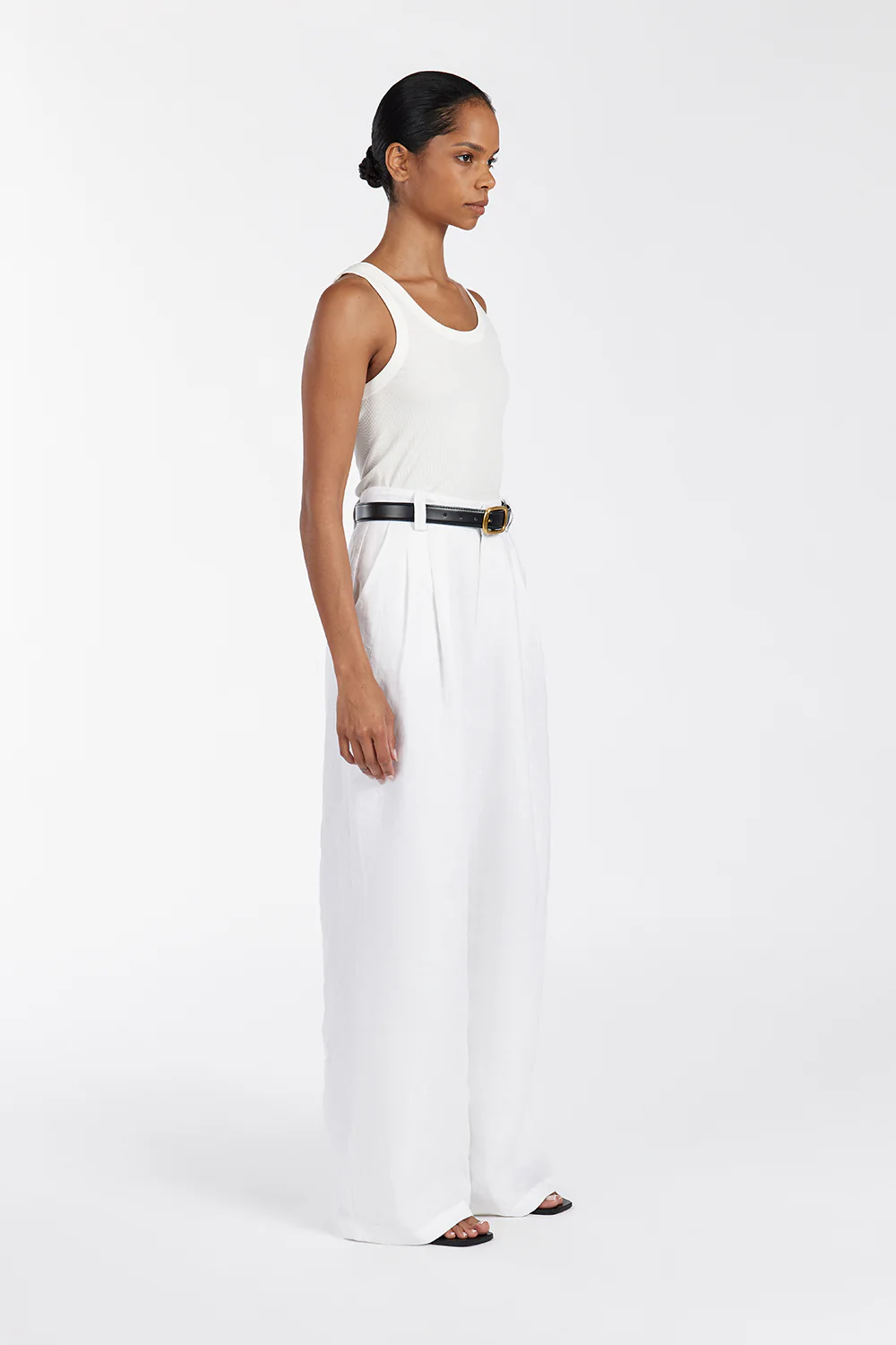 LEE OFF WHITE KNIT TANK - Image 3