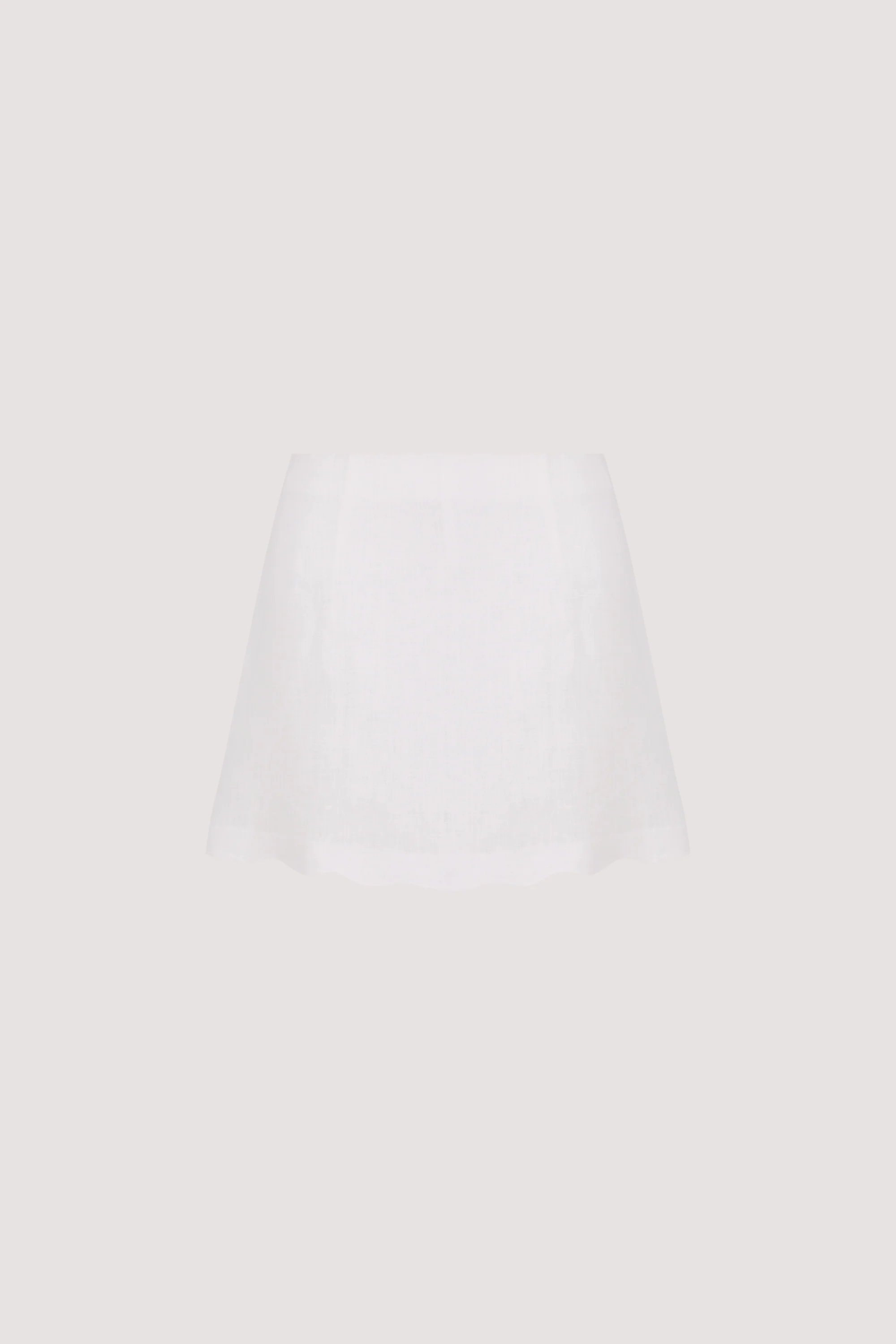 LELA WHITE LINEN SKORT - Image 8