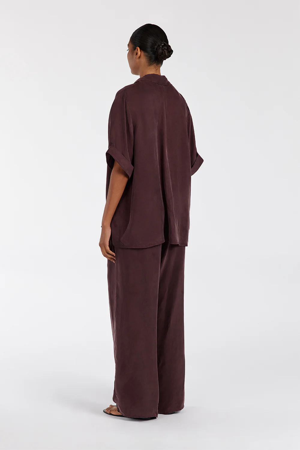 LIAM CURRANT CUPRO SHIRT - Image 4