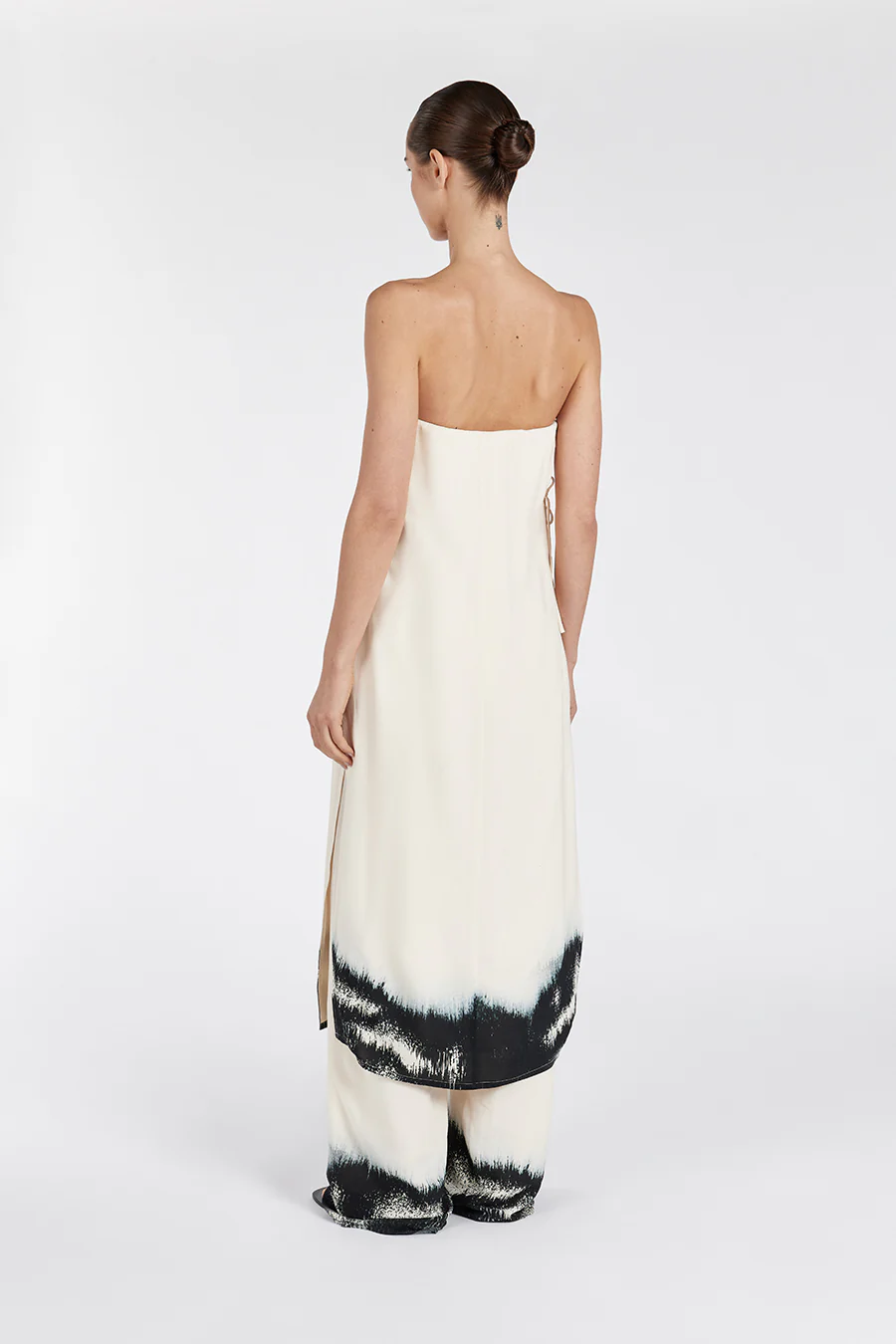 LILY CREAM PRINTED PANT - Image 3