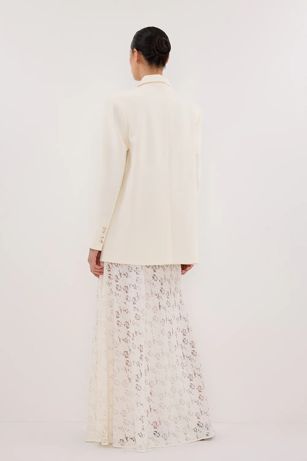 LIV CREAM BOYFRIEND BLAZER - Image 5