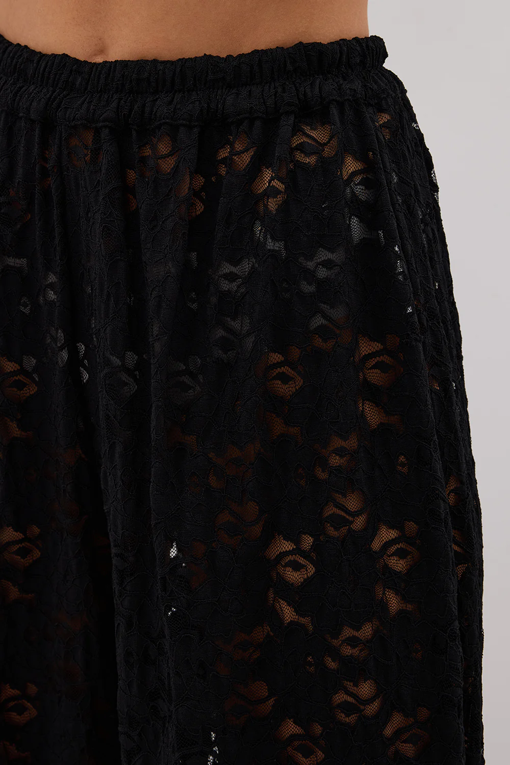 LOULA BLACK LACE PANT - Image 6