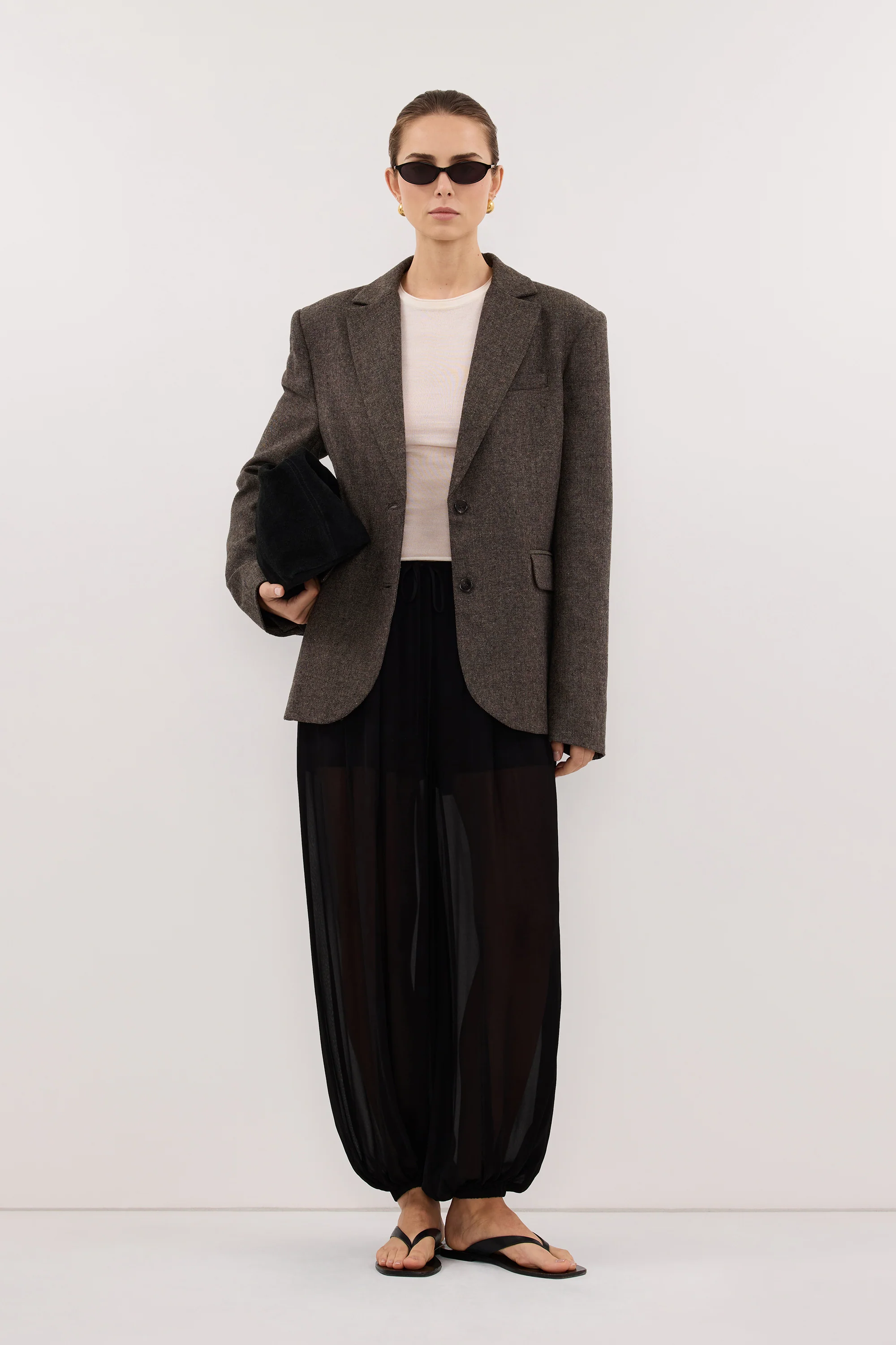 LUELLA BLACK BALLOON PANTS