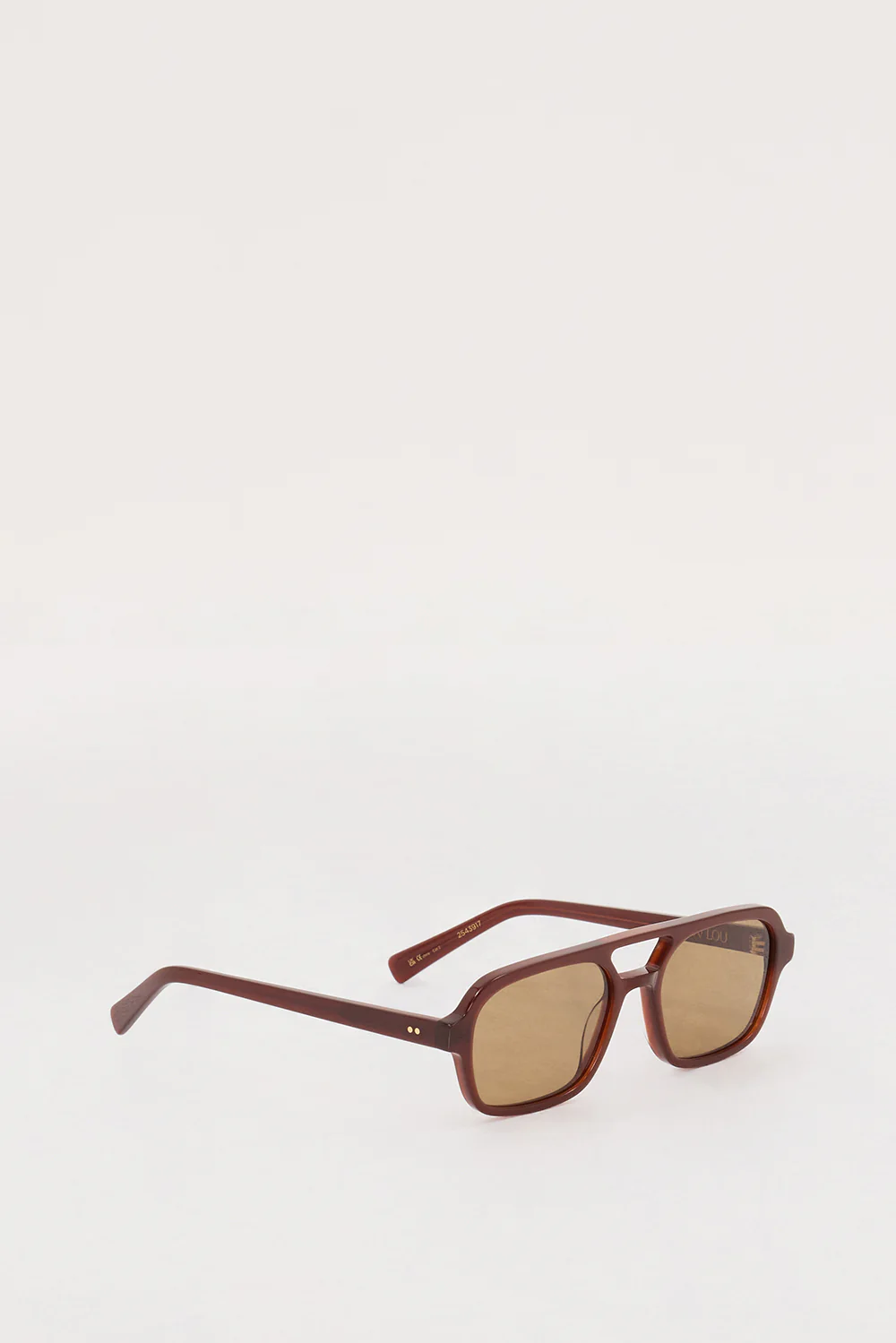 LUV LOU THE DUSTY AUBURN SUNGLASSES - Image 3