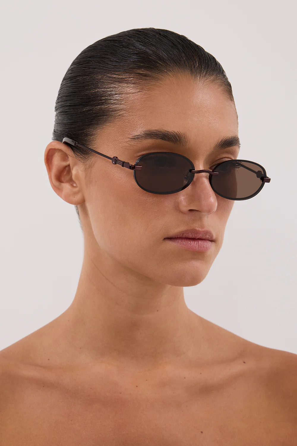 LUV LOU THE JEAN BRONZE SUNGLASSES - Image 4