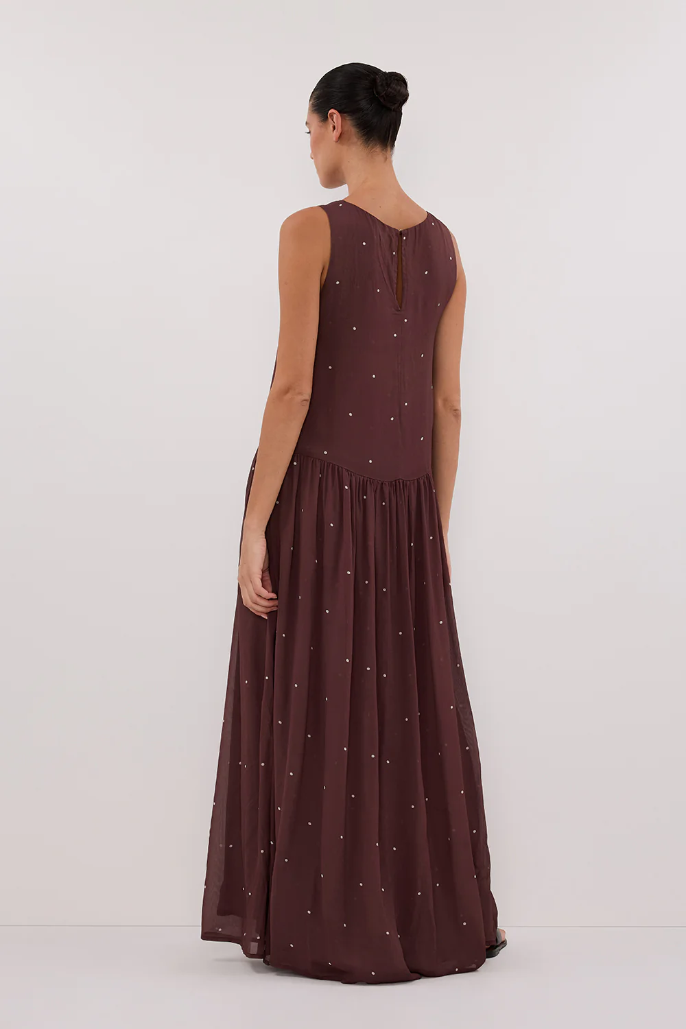 MELROSE WALNUT MIDI DRESS - Image 4