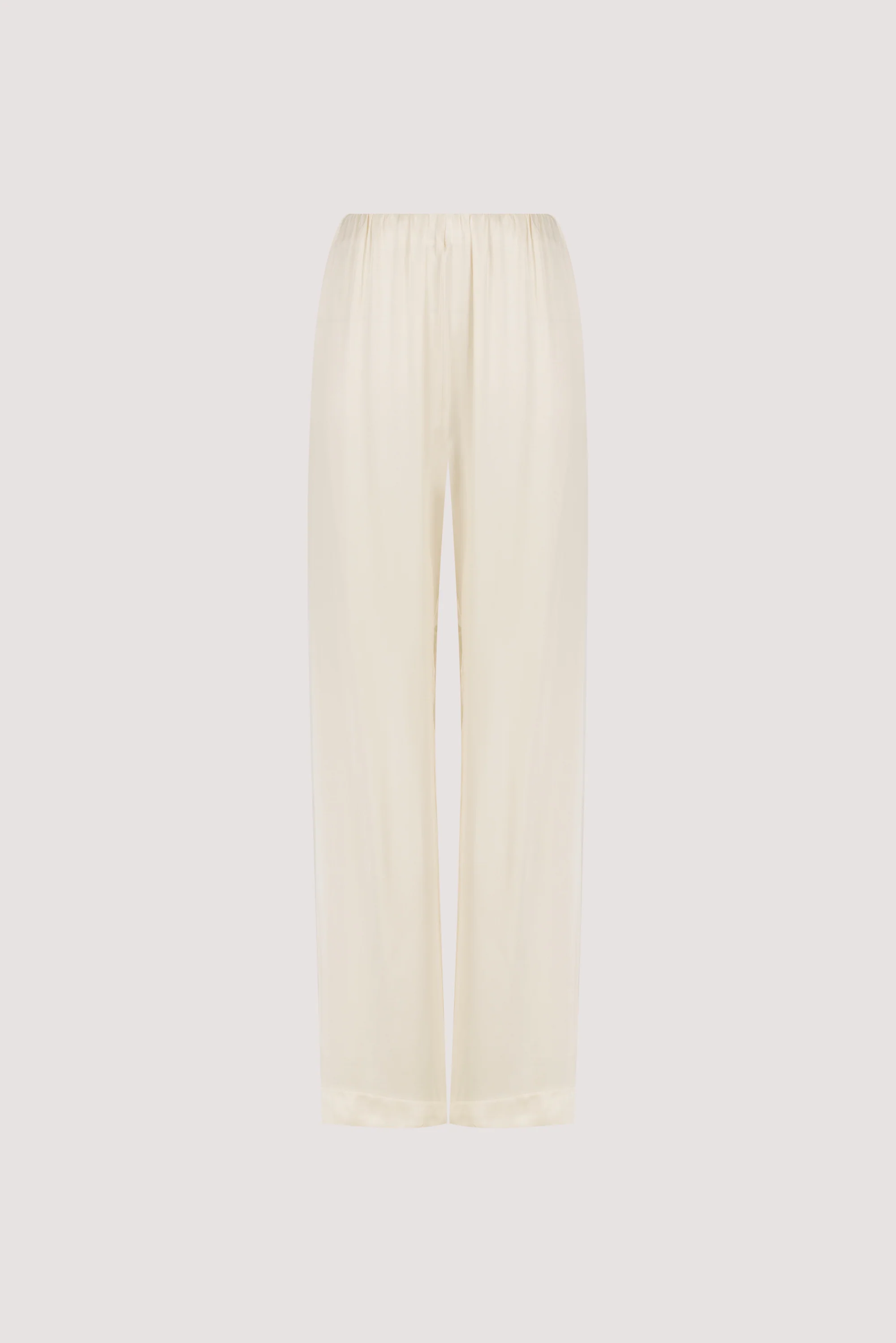 MONICA CREAM SATIN PANT - Image 9