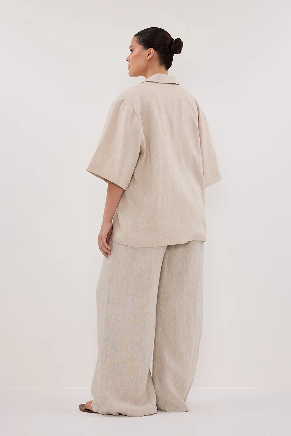 NALA NATURAL LINEN RESORT SHIRT - Image 8
