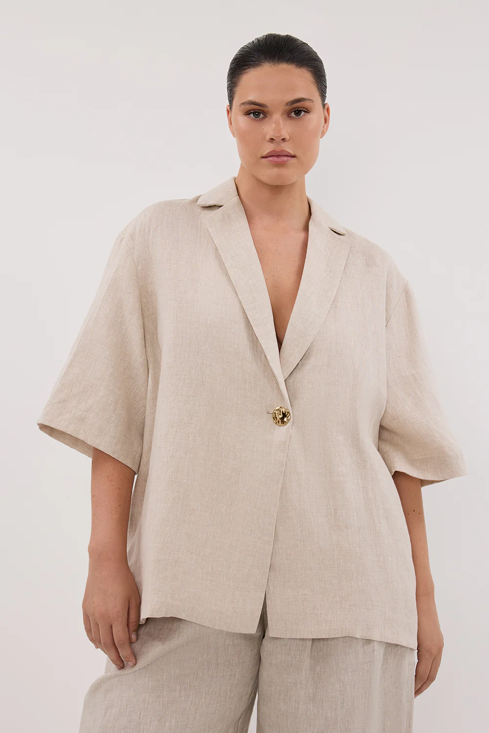 NALA NATURAL LINEN RESORT SHIRT - Image 9