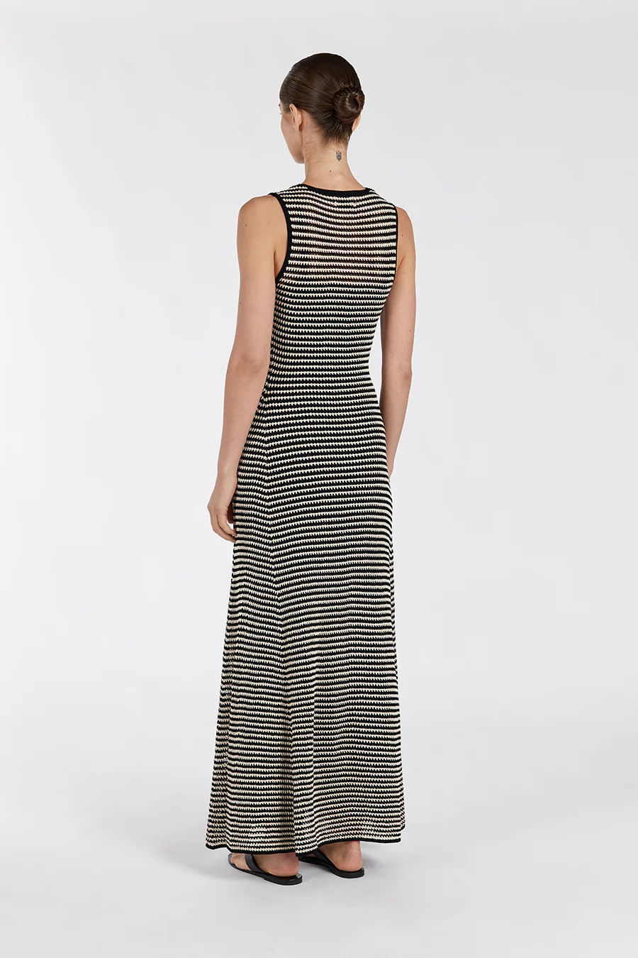 NATE BLACK SLEEVELESS MAXI DRESS - Image 6