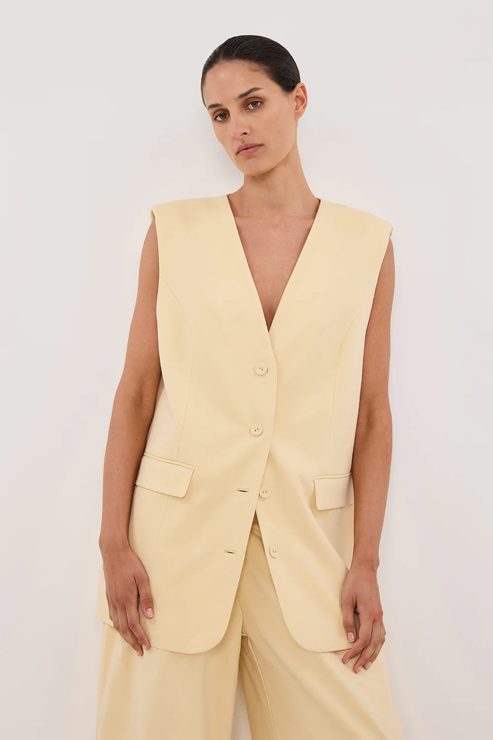 OLIVER DUNE OVERSIZED VEST - Image 2