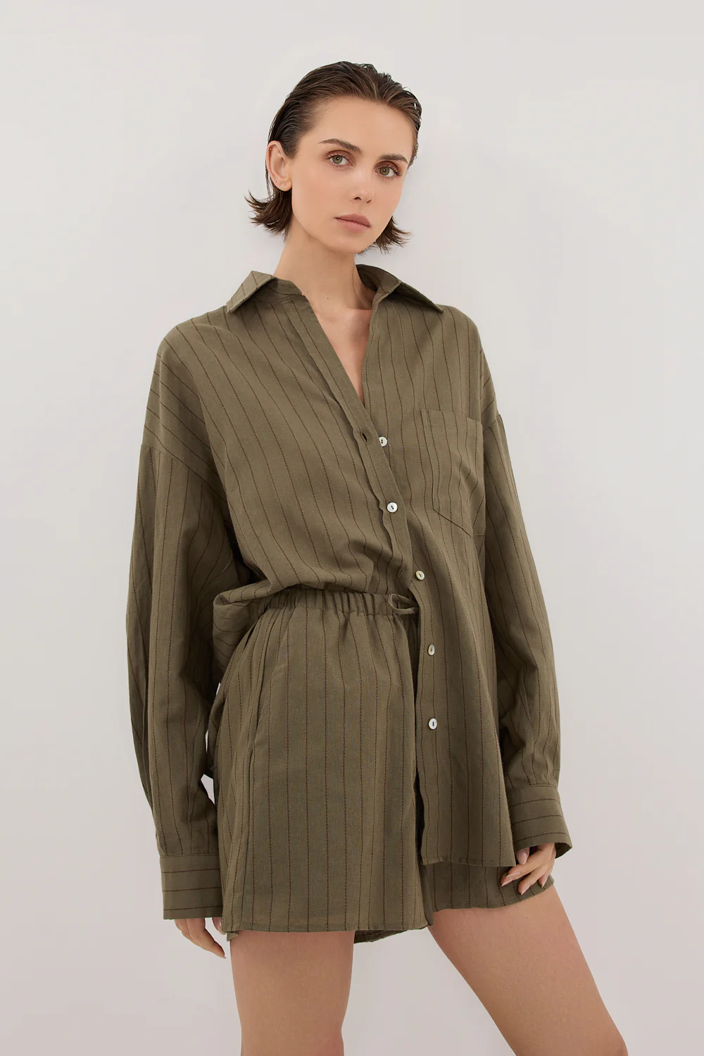 OLLIE MOSS STRIPE SHORT - Image 2