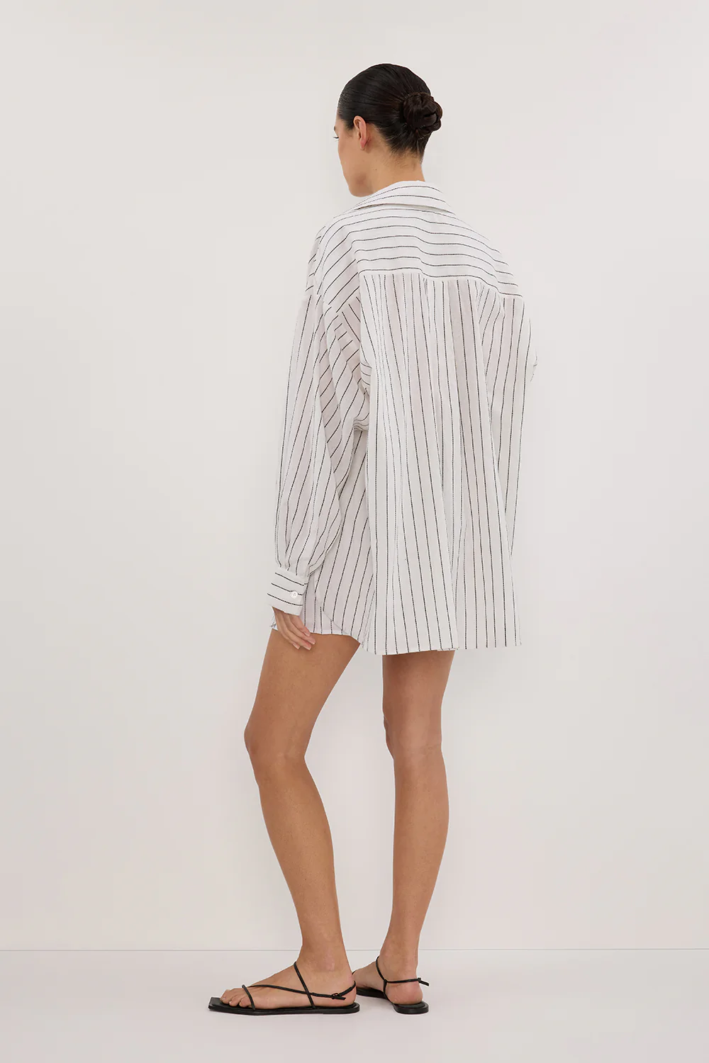 OLLIE WHITE STRIPE SHIRT - Image 4