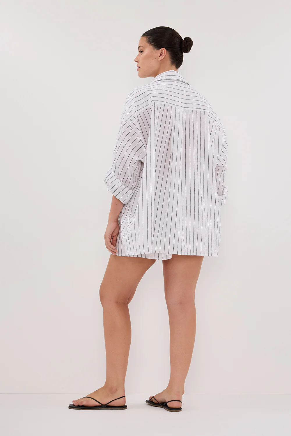 OLLIE WHITE STRIPE SHIRT - Image 8
