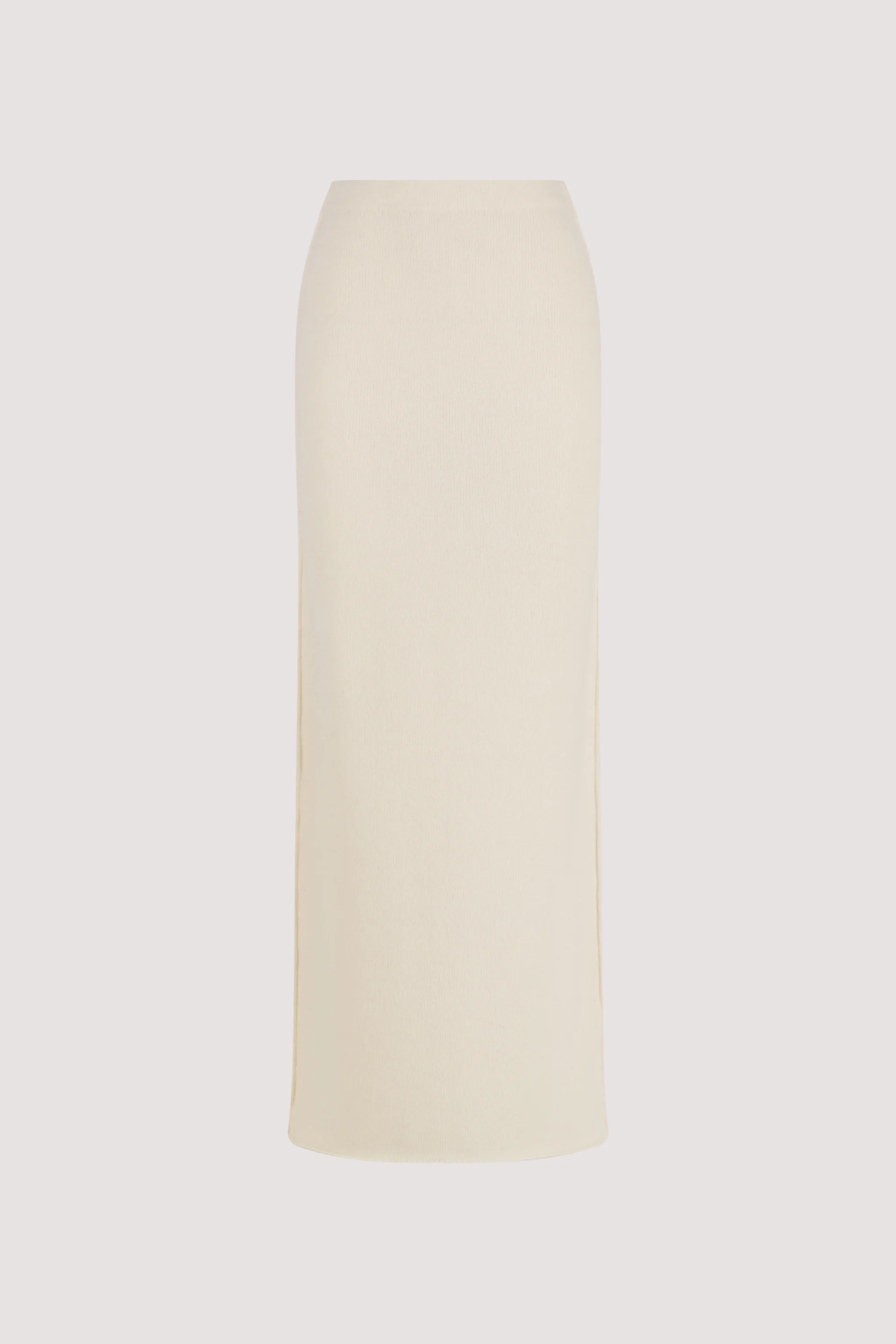 PAIGE CREAM WOOL KNIT MIDI SKIRT - Image 6