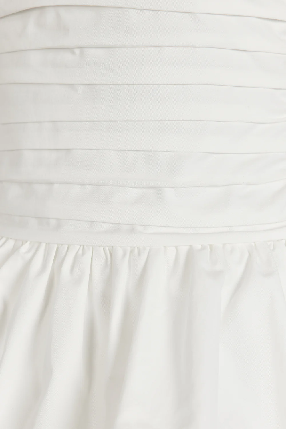 PEGGY WHITE COTTON STRAPLESS TOP - Image 6