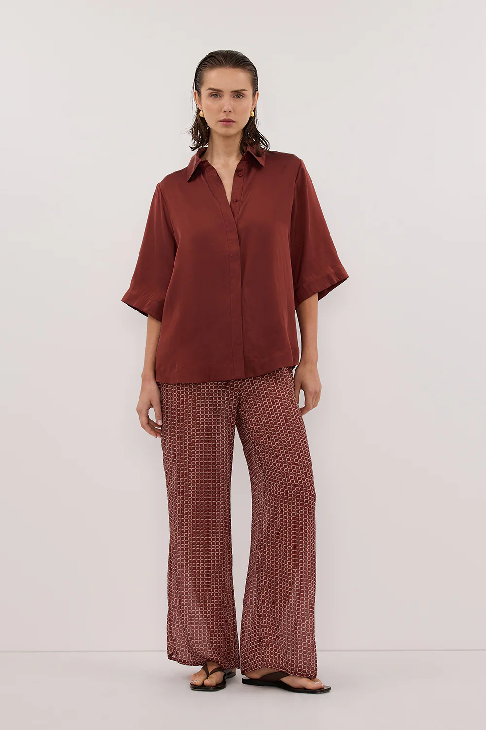 PERCY SAHARA SILK SHIRT - Image 6