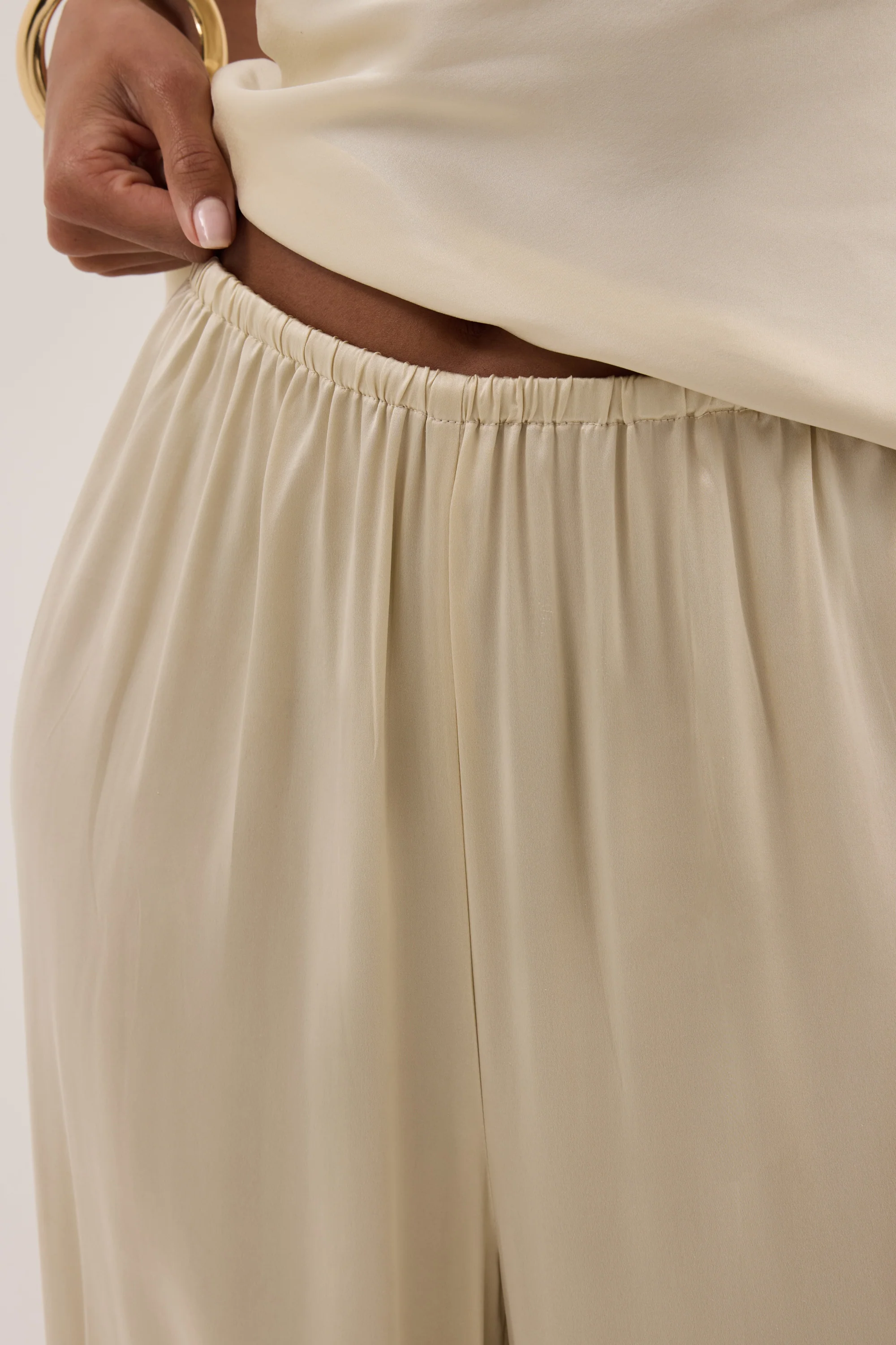 PIPPA STRAW SILK PANT - Image 5