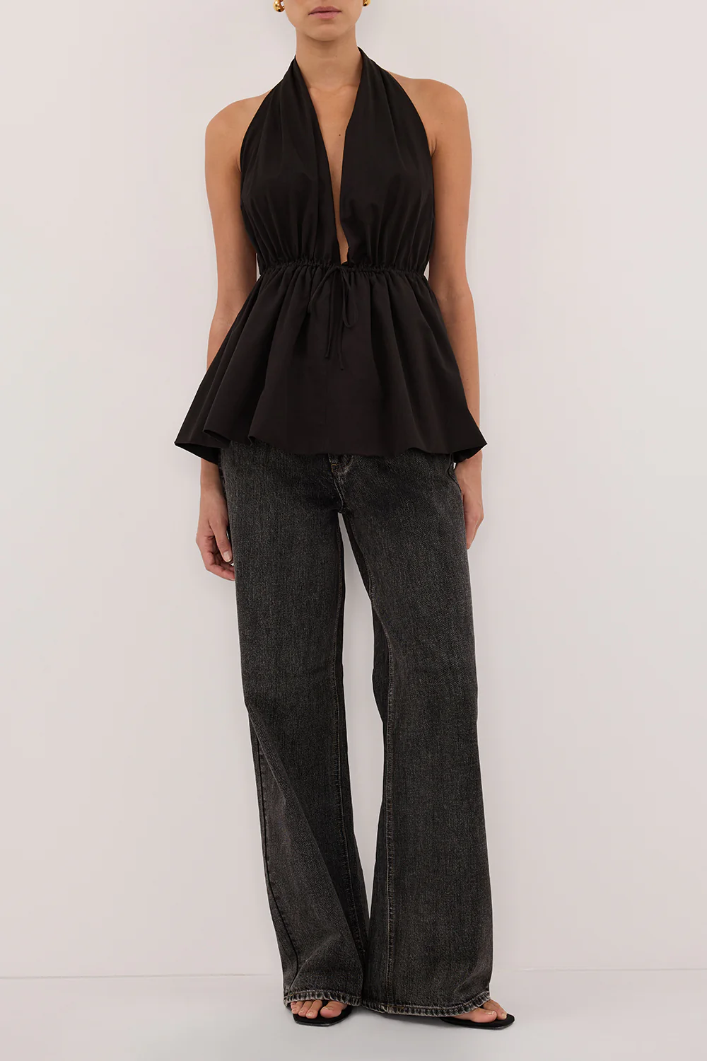 REAGAN 2.0 WASHED BLACK SLOUCHY JEAN - Image 2